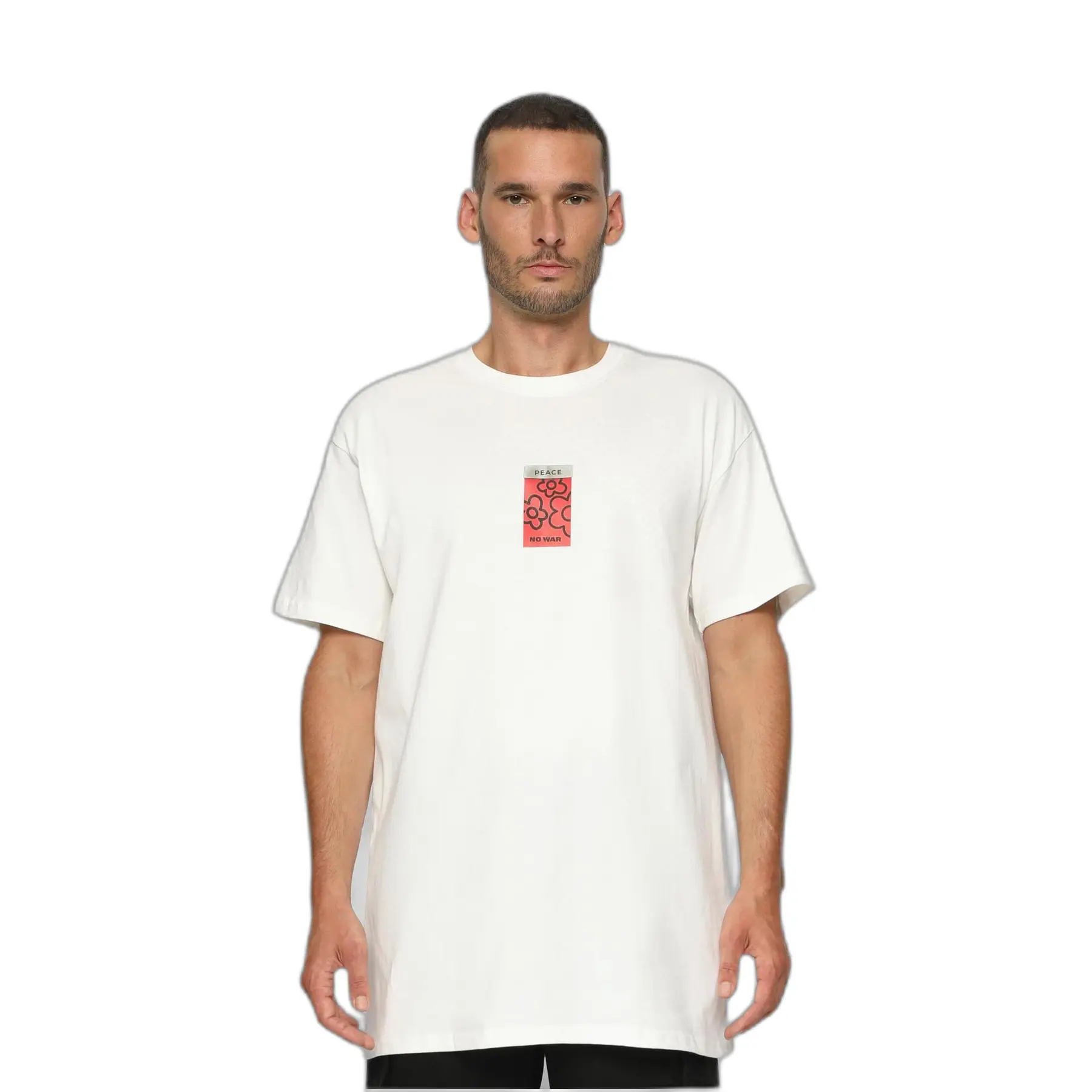 Oversized T-Shirt Upscale Puffer Peace