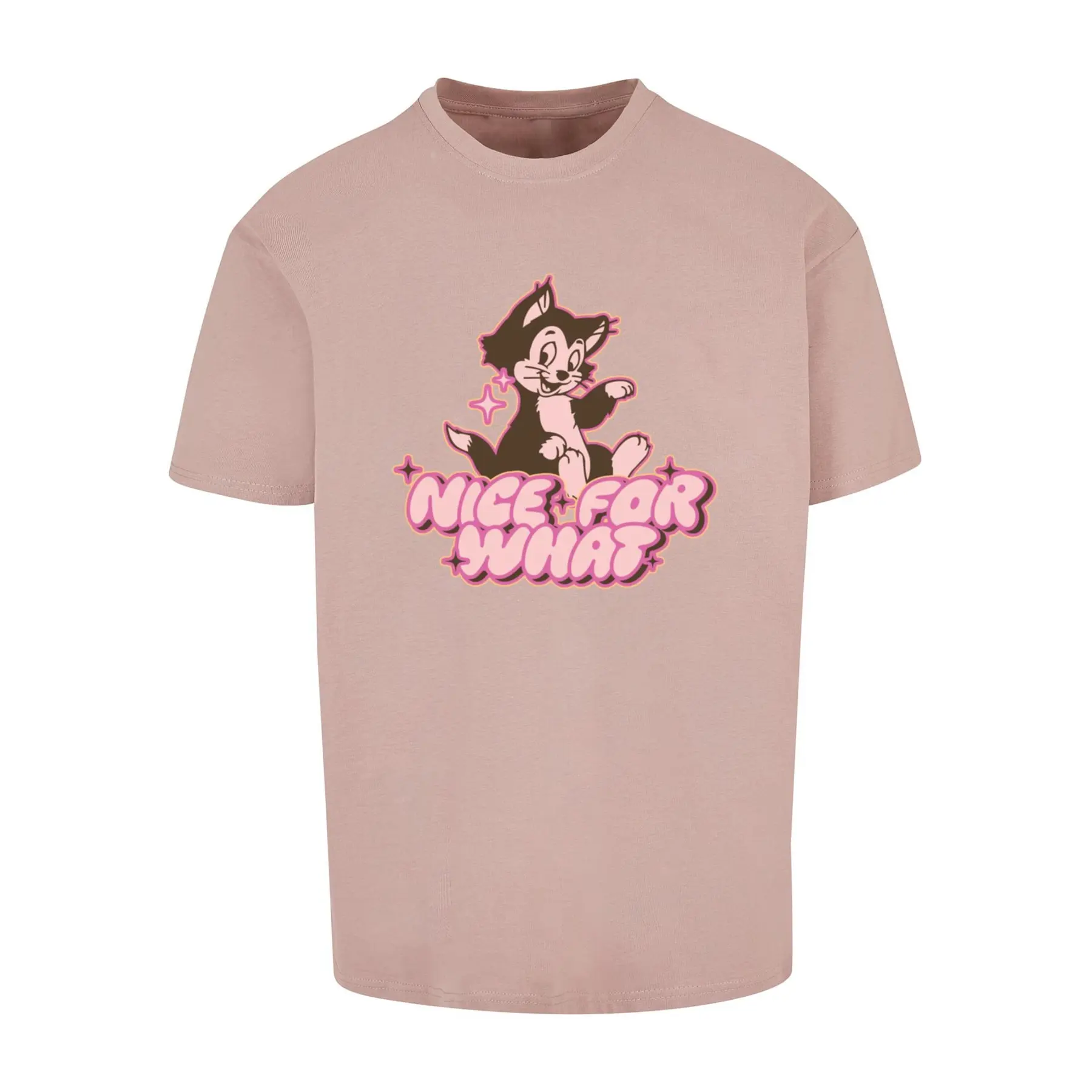 Schweres Oversize-T-Shirt Upscale Nice for what