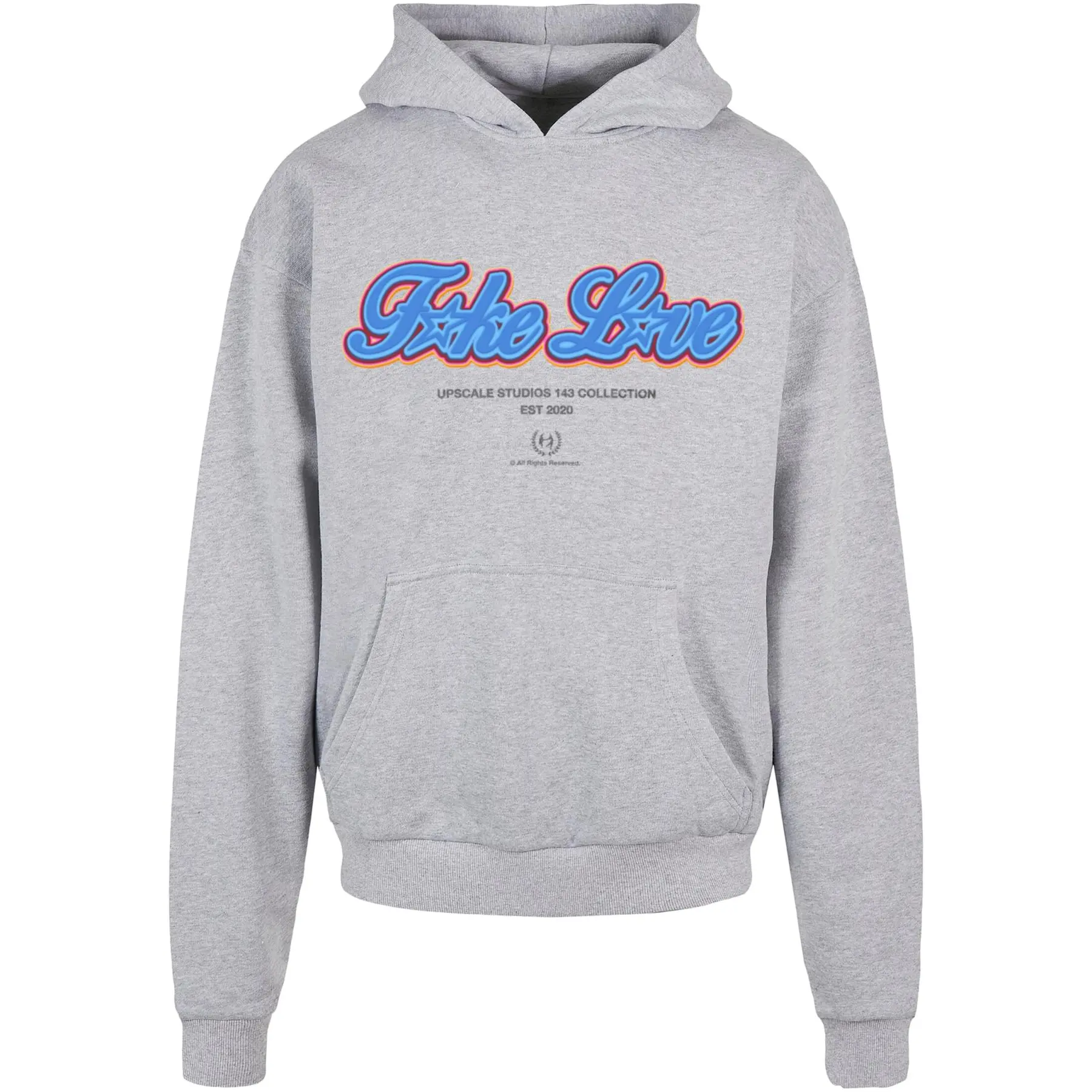 Oversized Hoodie Upscale F*ke L*ve Ultra Heavy