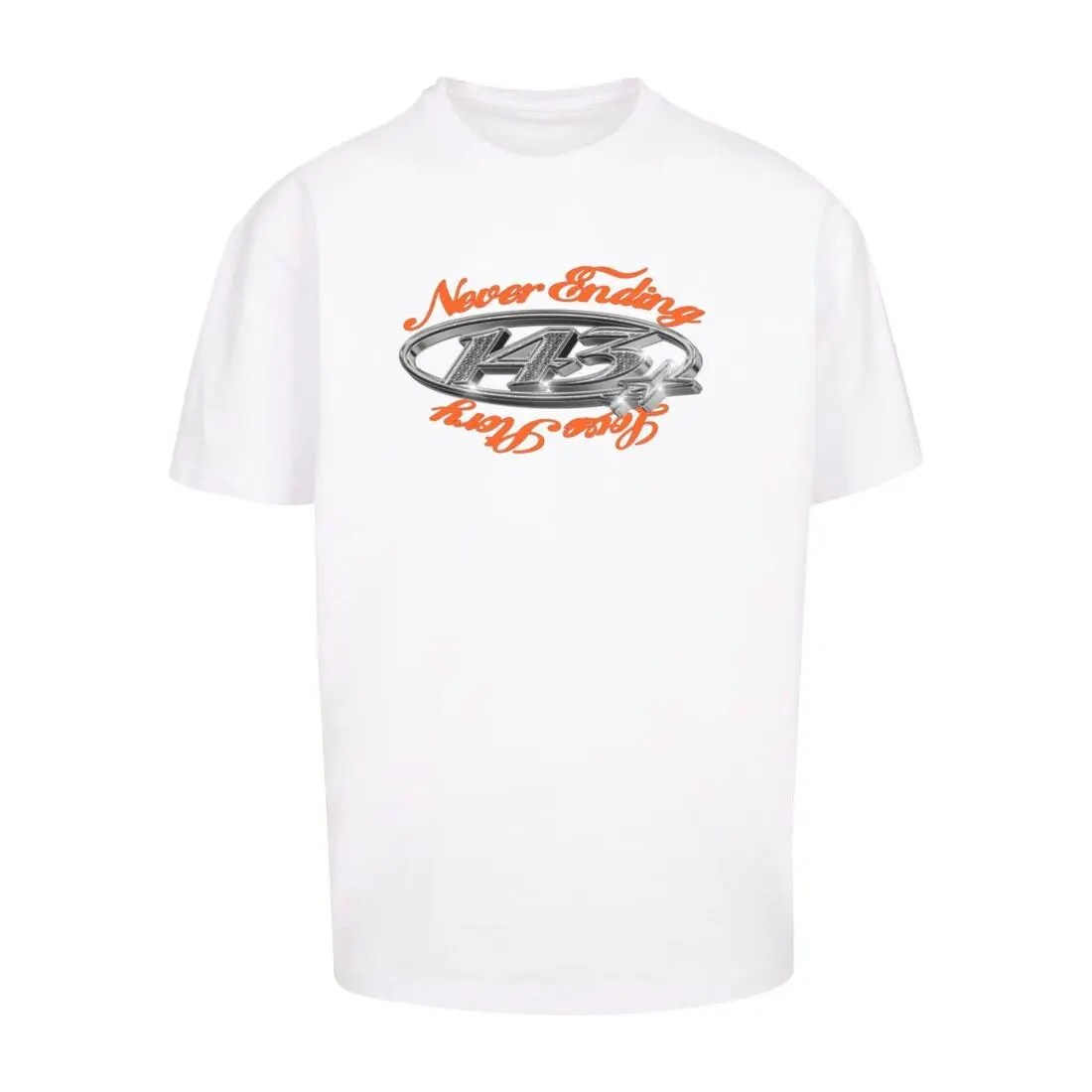 Übergroßes T-Shirt Upscale Never ending Heavy