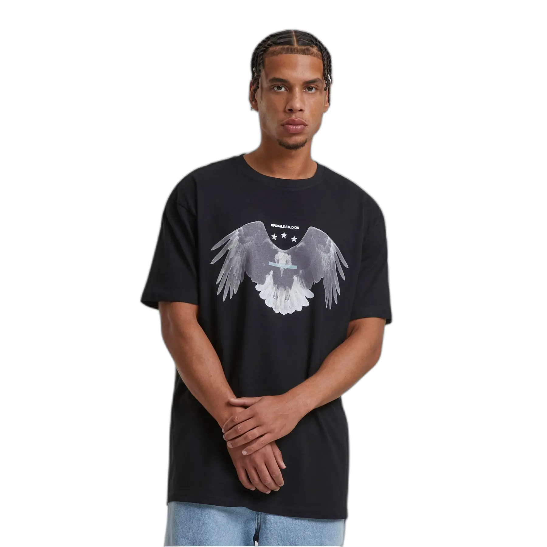 Oversized T-Shirt Upscale Sick Eagle Heavy