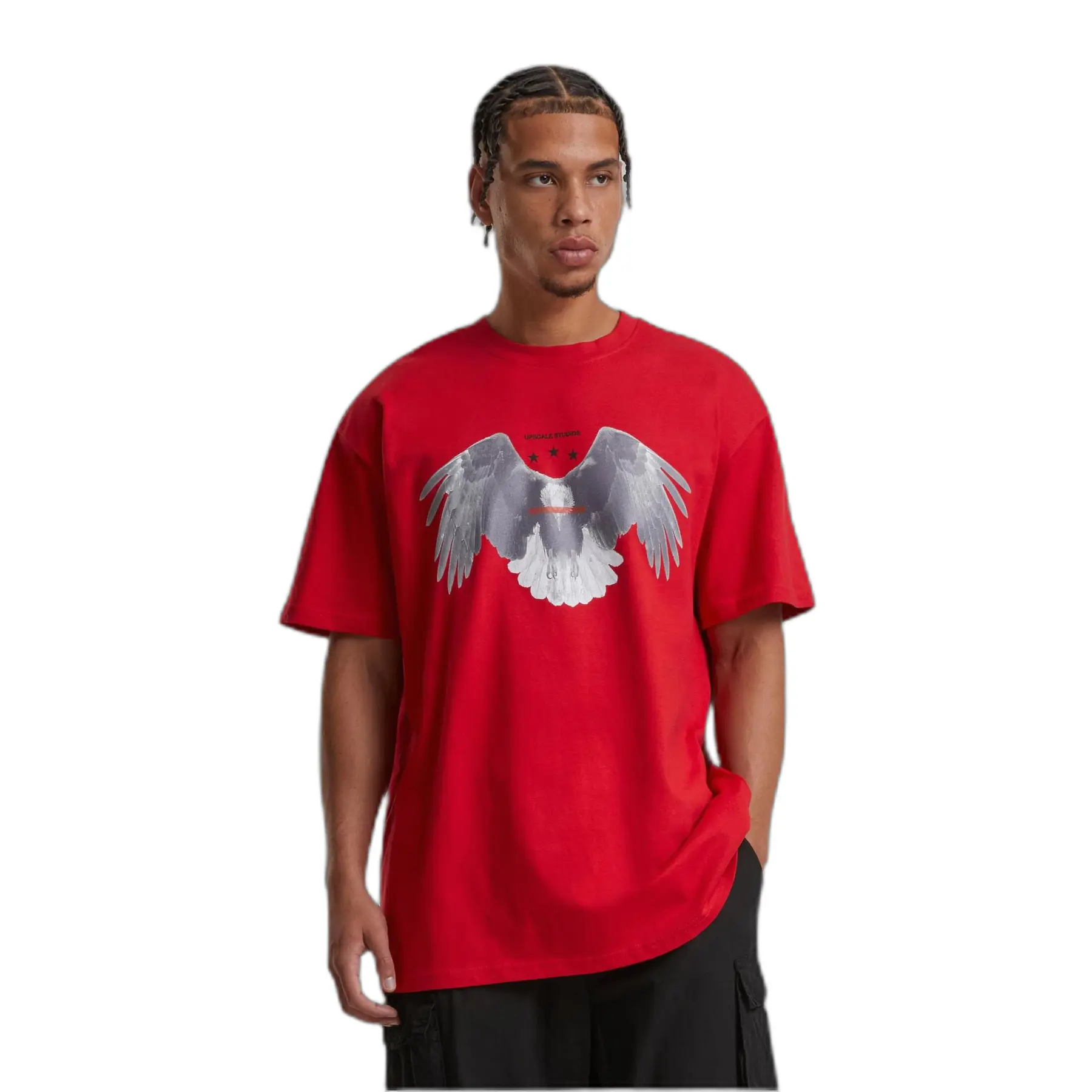 Oversized T-Shirt Upscale Sick Eagle Heavy