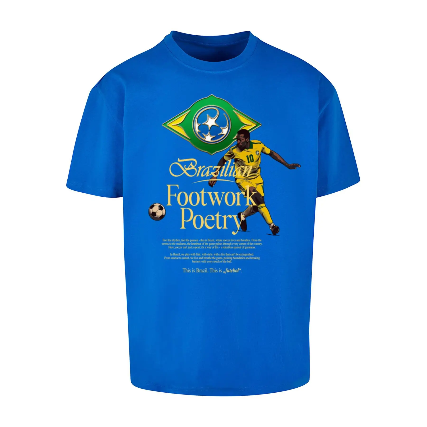 T-shirt oversize Upscale Footwork Poetry