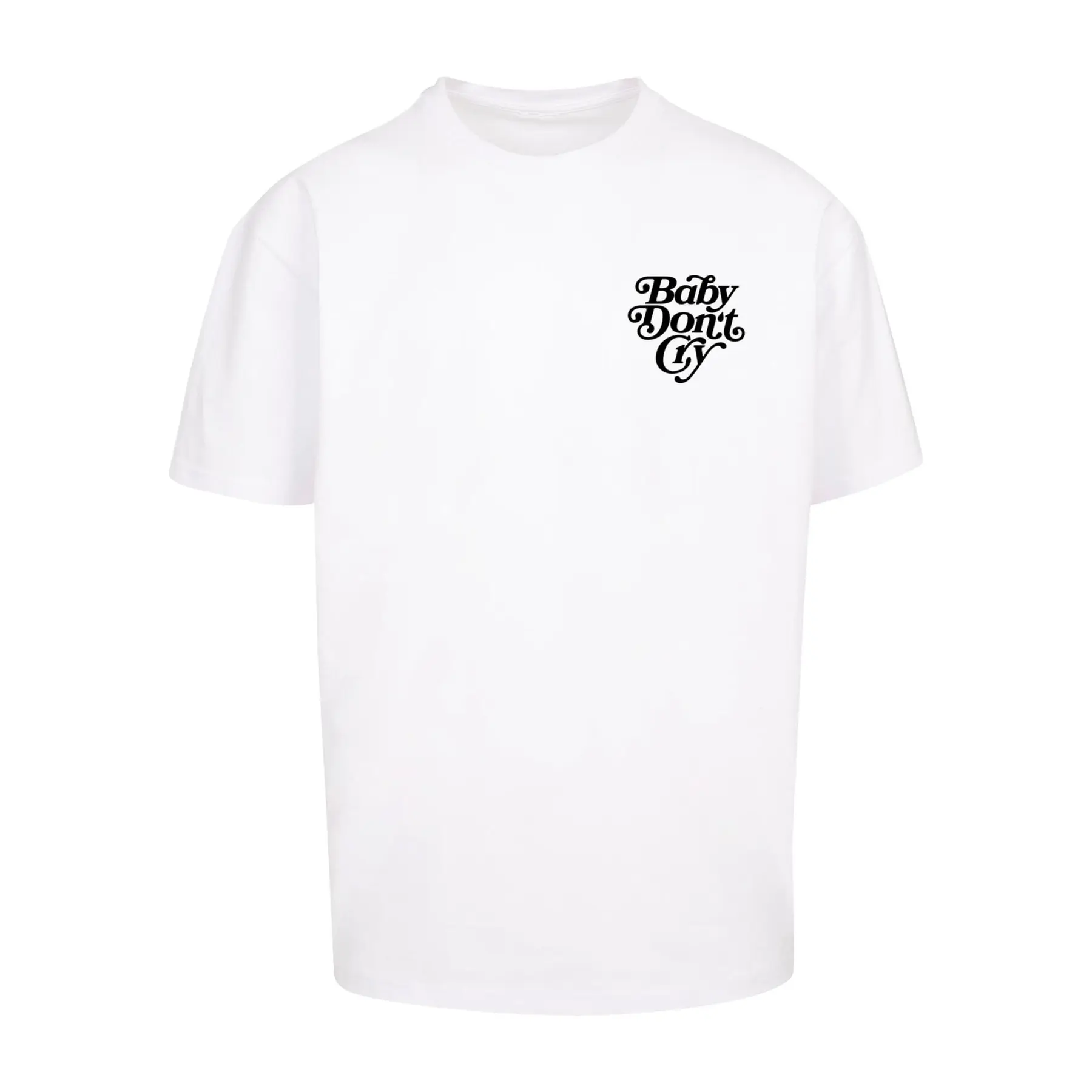 T-shirt oversize Upscale Baby Don´t Cry