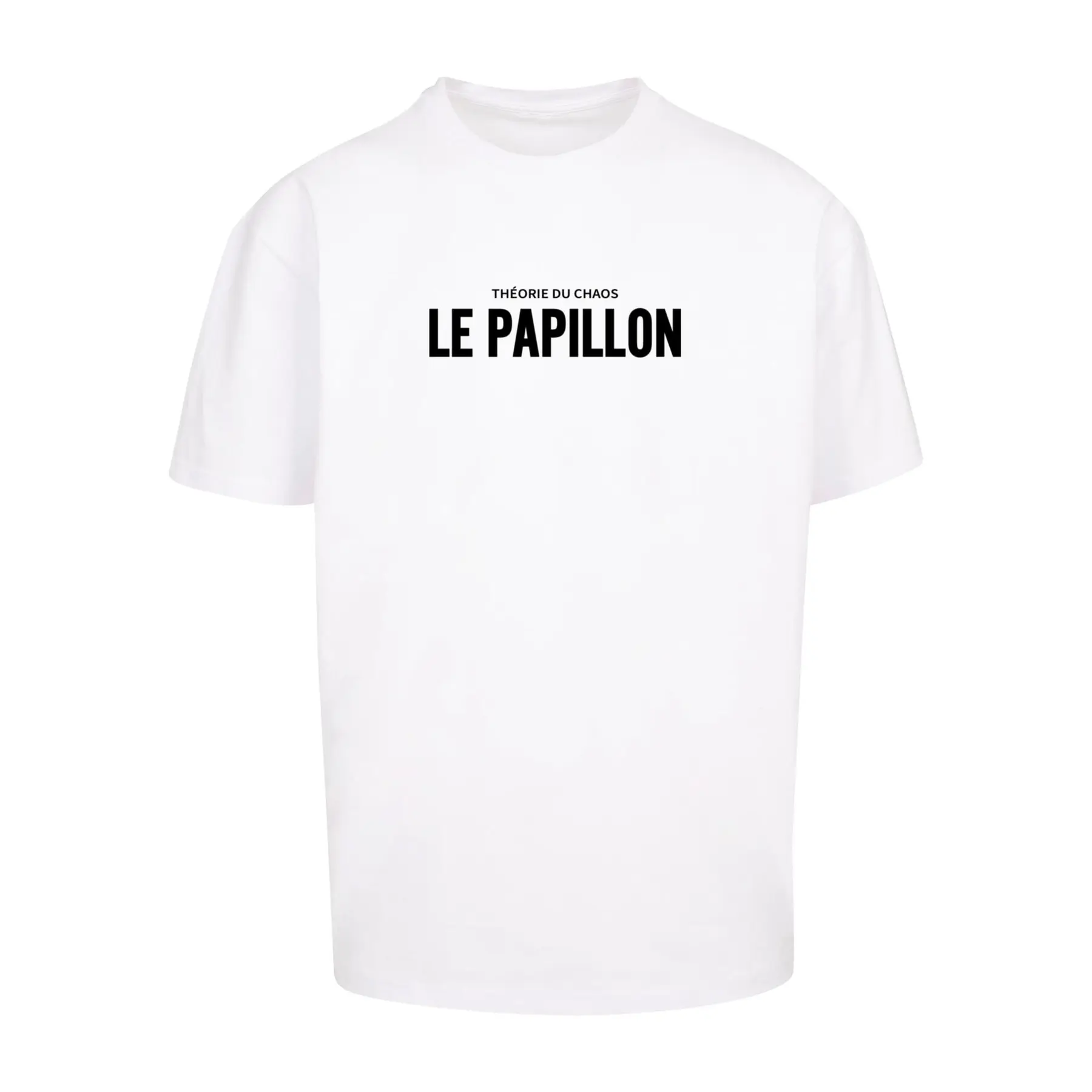 Oversize-T-Shirt Chaos-Theorie Upscale