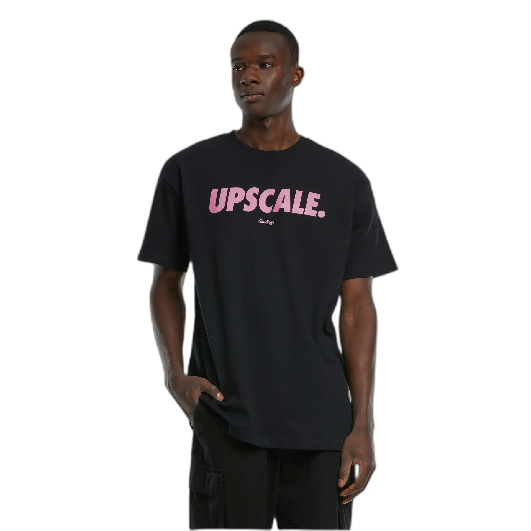 Oversized T-Shirt Upscale Sport Font