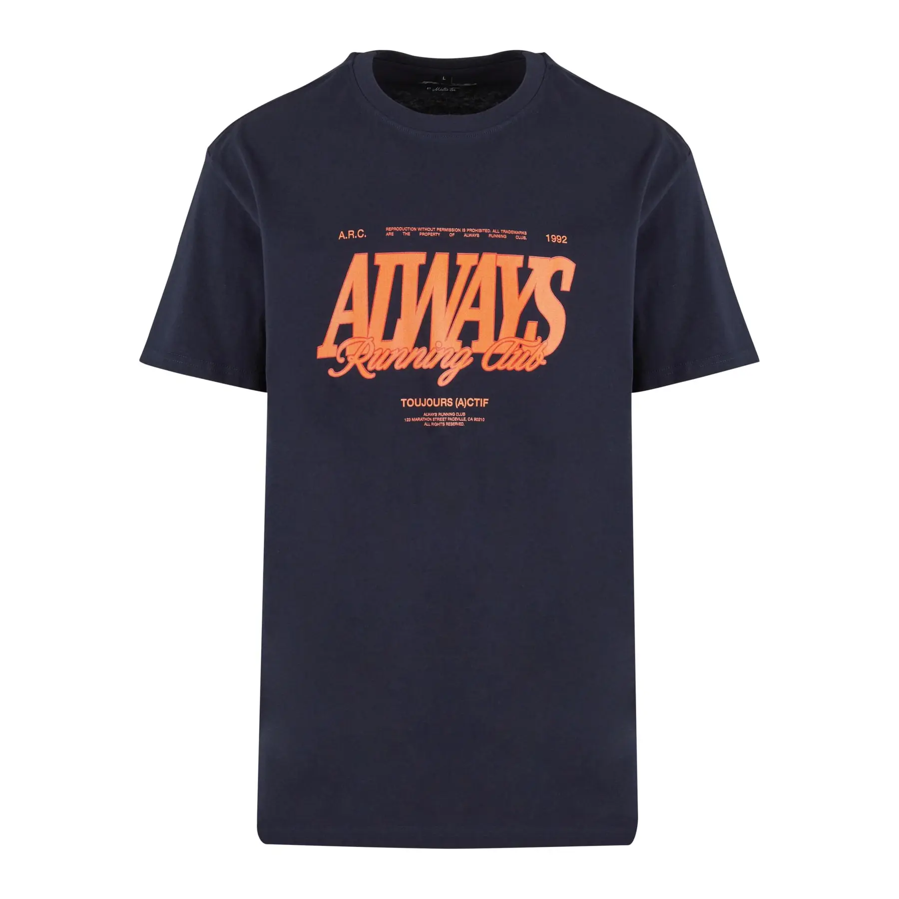 T-shirt oversize Upscale Always Running