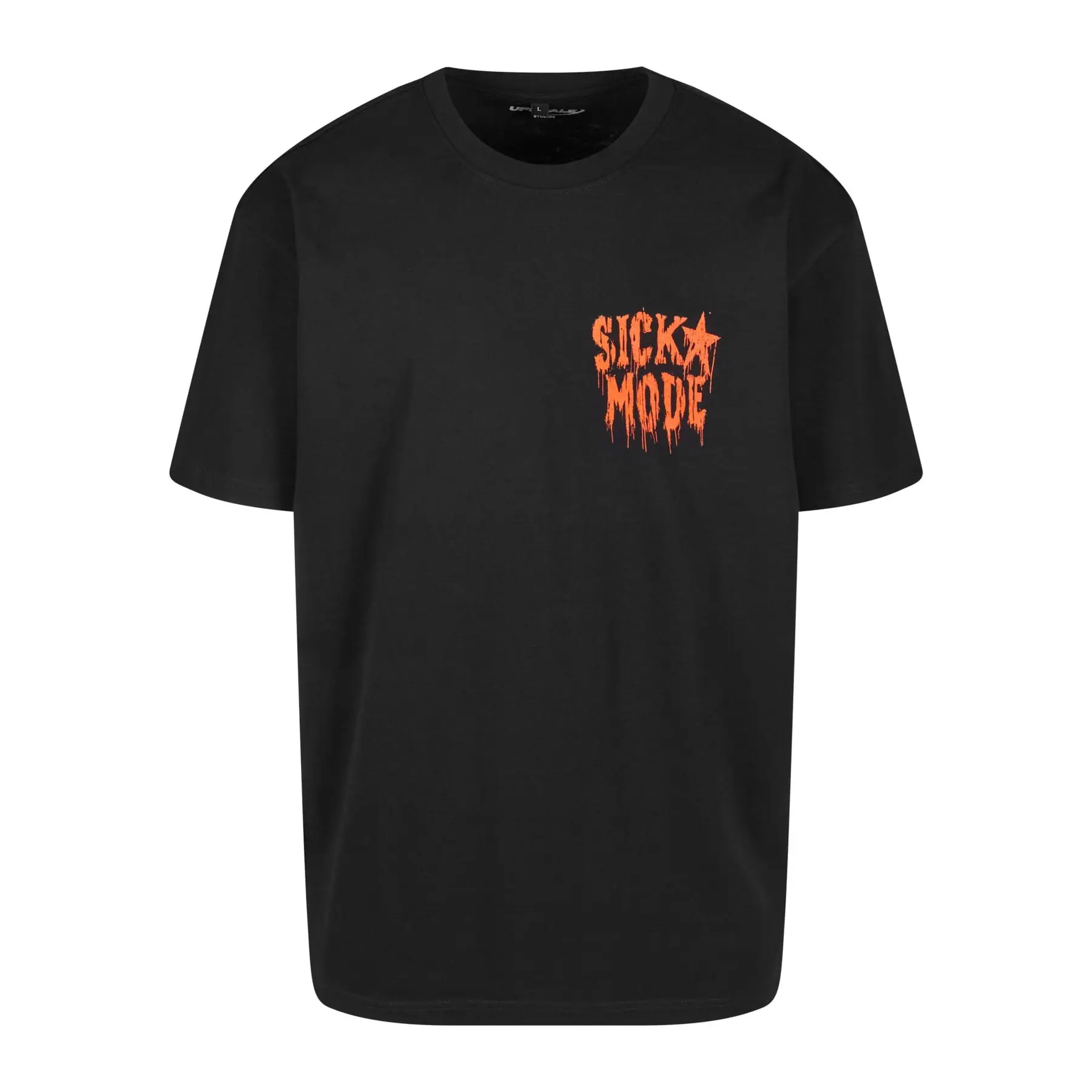 Oversized T-Shirt Upscale Psycho Font