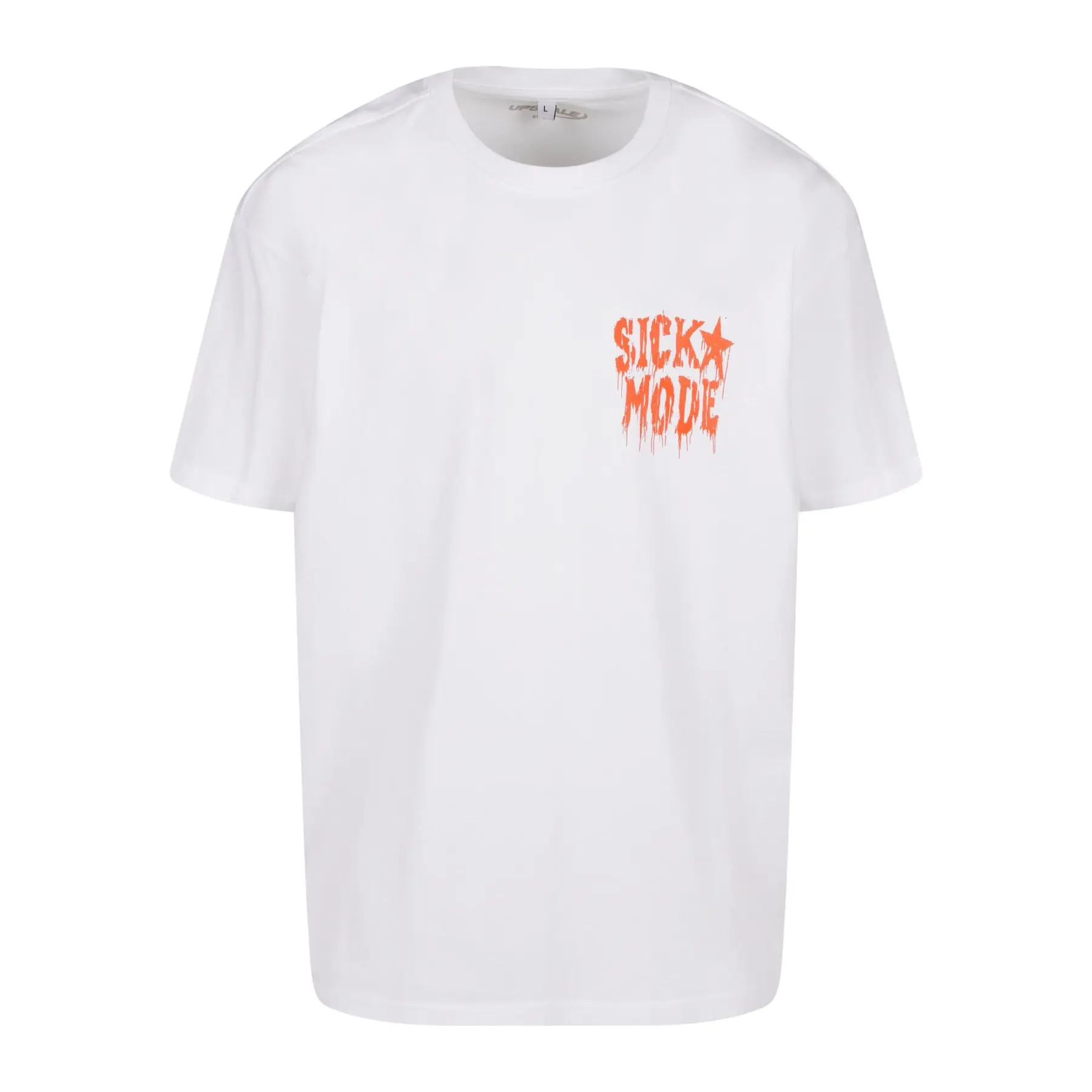 Oversized T-Shirt Upscale Psycho Font