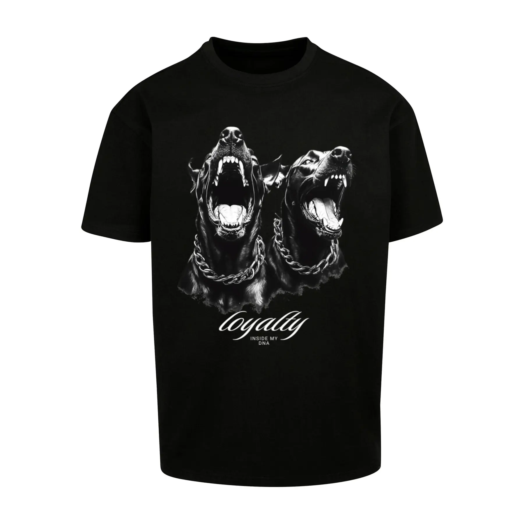 Oversized T-Shirt Upscale Loyalty Dogs Heavy