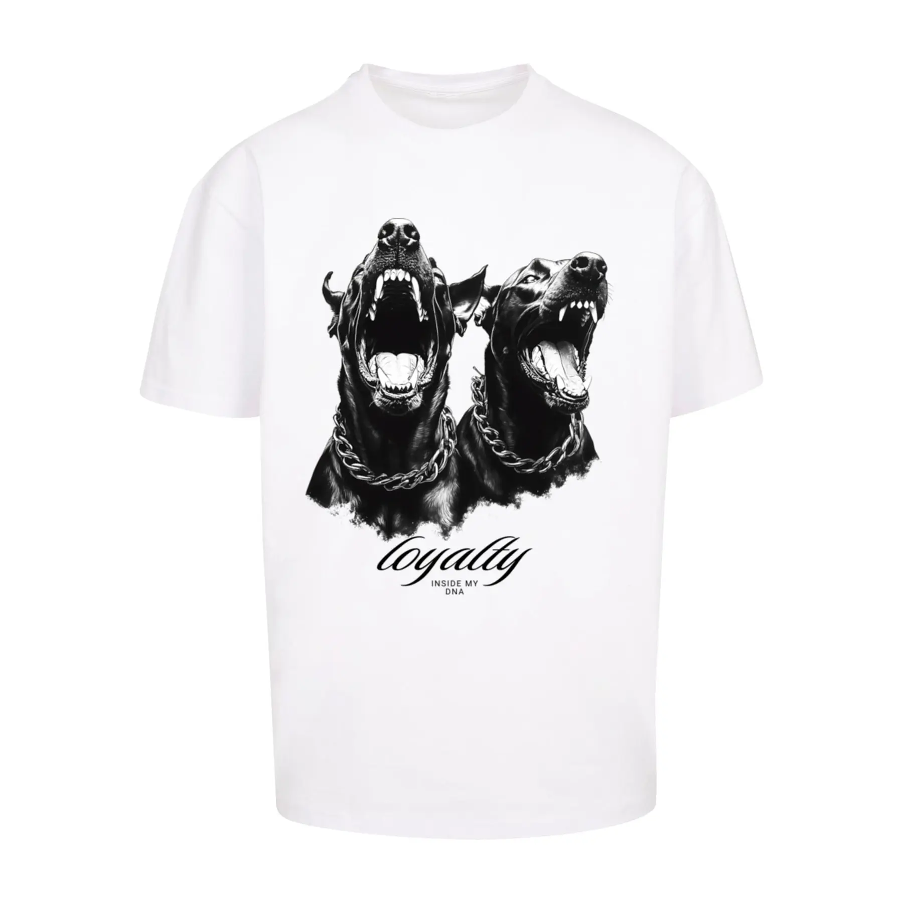 Oversized T-Shirt Upscale Loyalty Dogs Heavy