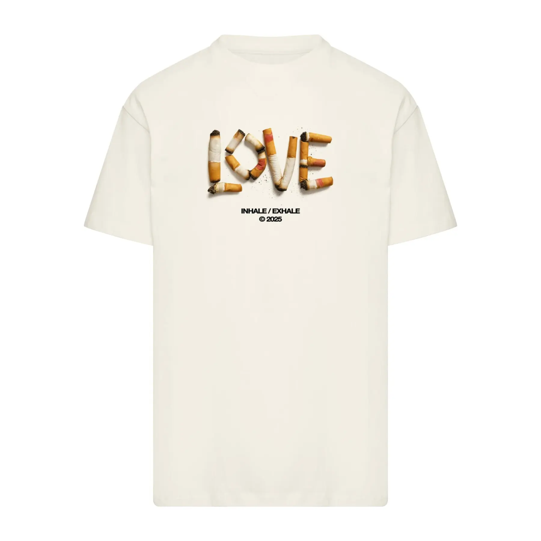 T-shirt oversize Upscale Inhale Heavy