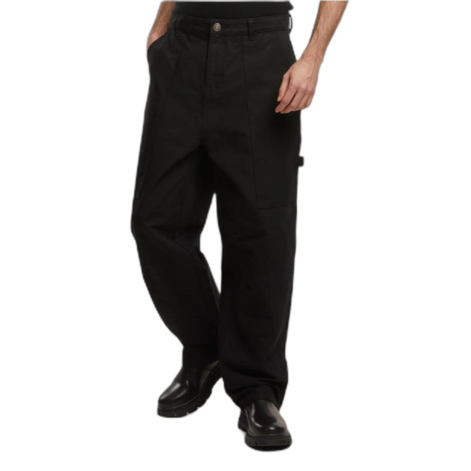 Hose aus Baumwolle Urban Classics Carpenter