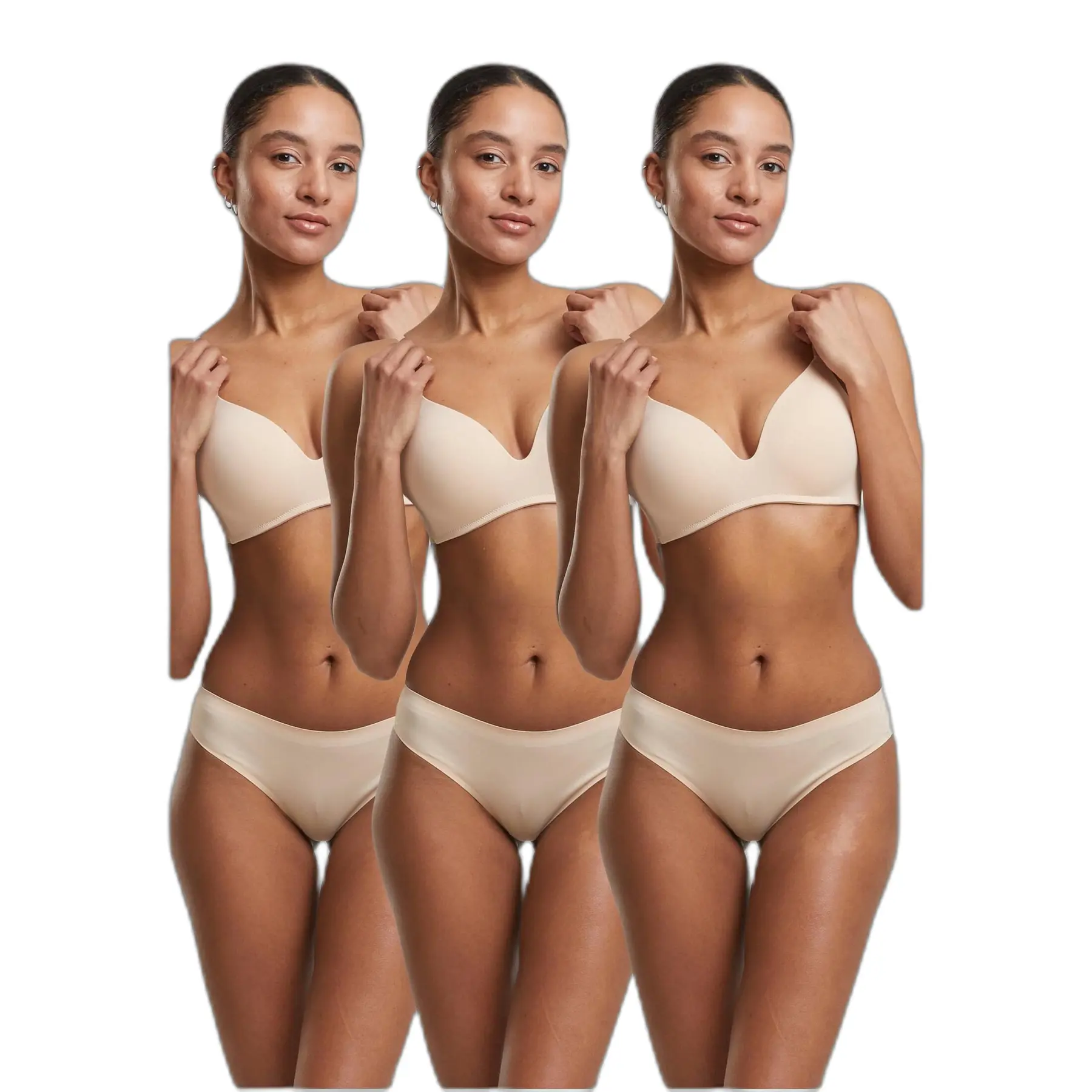Höschen für Damen Urban Classics Brazilian (x3)