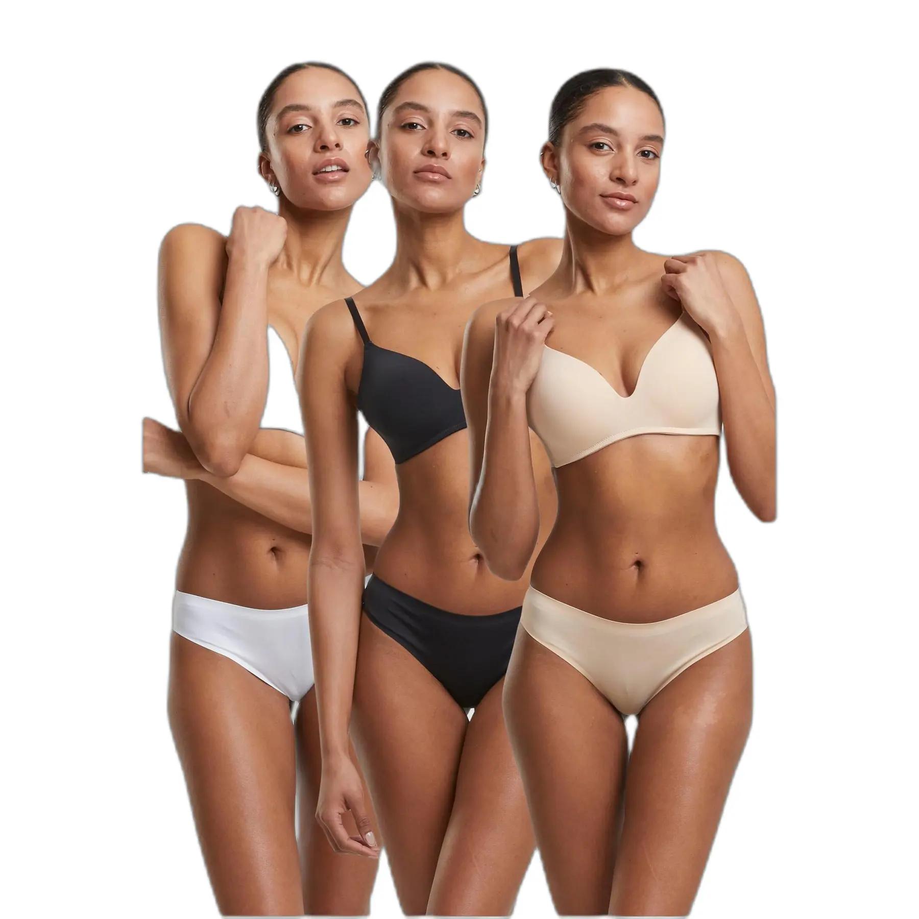 Höschen für Damen Urban Classics Brazilian (x3)