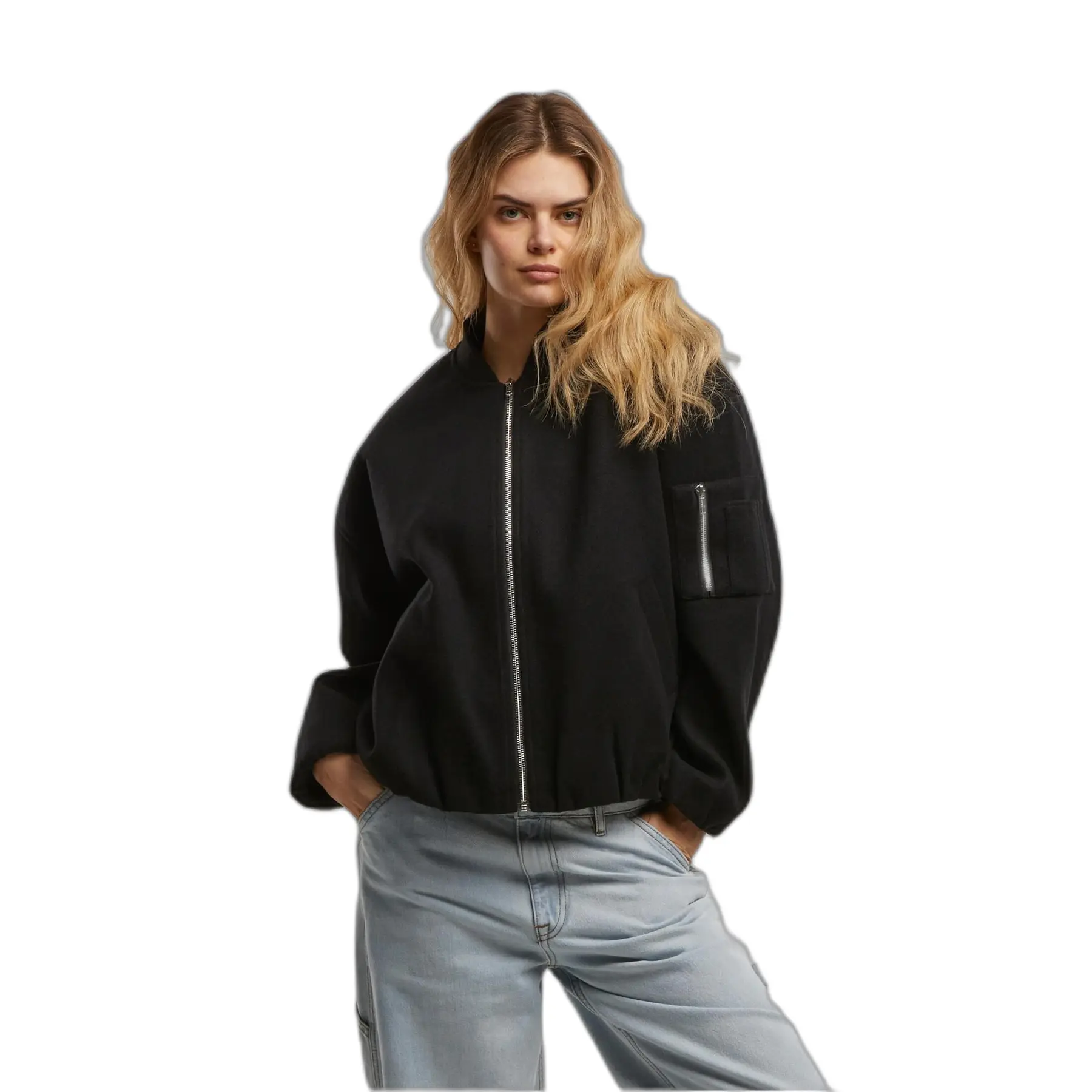 Frauenjacke aus Kunstwolle Urban Classics