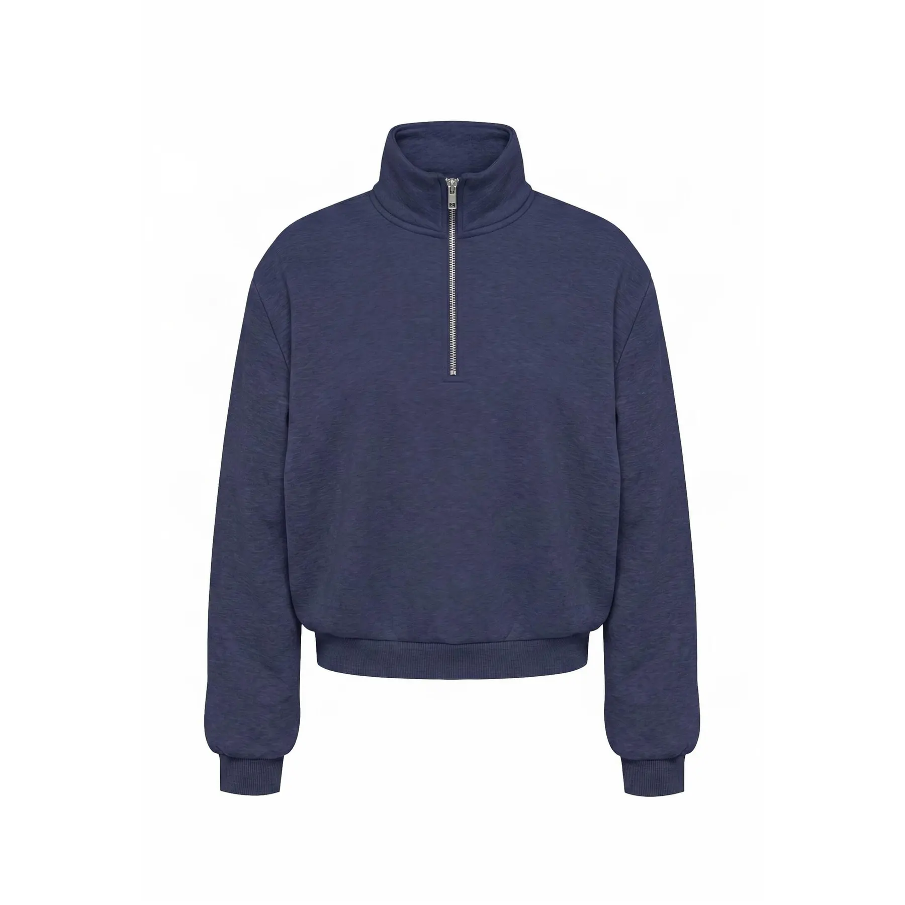 Lockere 1/2 Zip Sweatshirt Damen Urban Classics Troyer