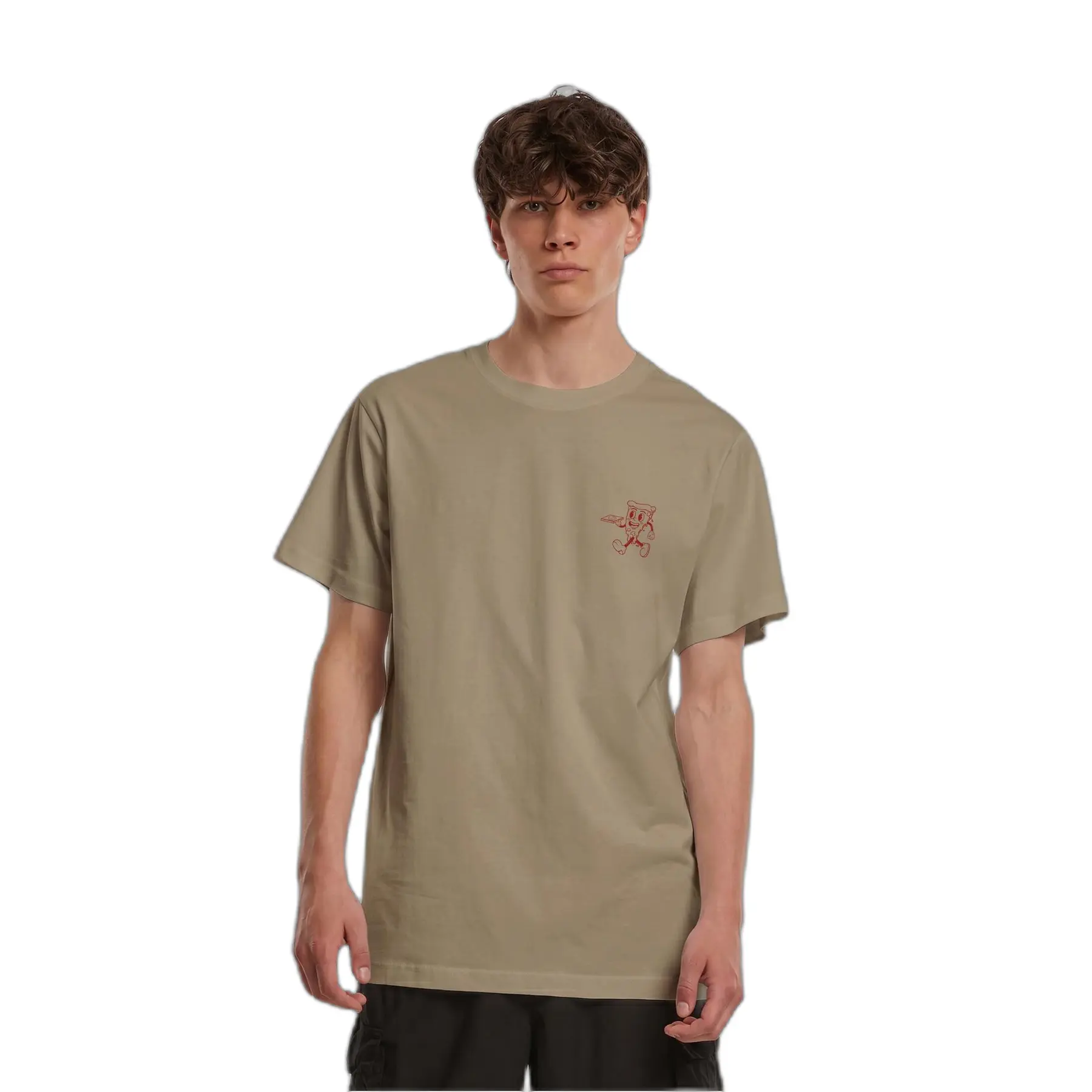 T-Shirt Urban Classics Pizza Plain