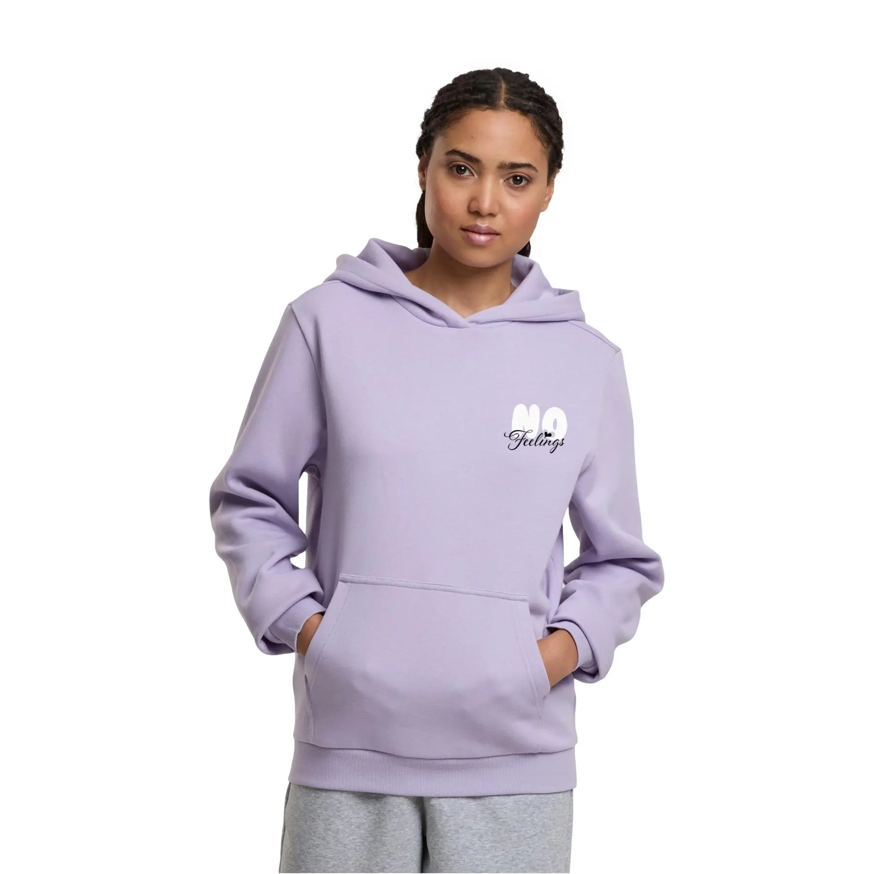 Hoodie Damen Urban Classics No Feeling