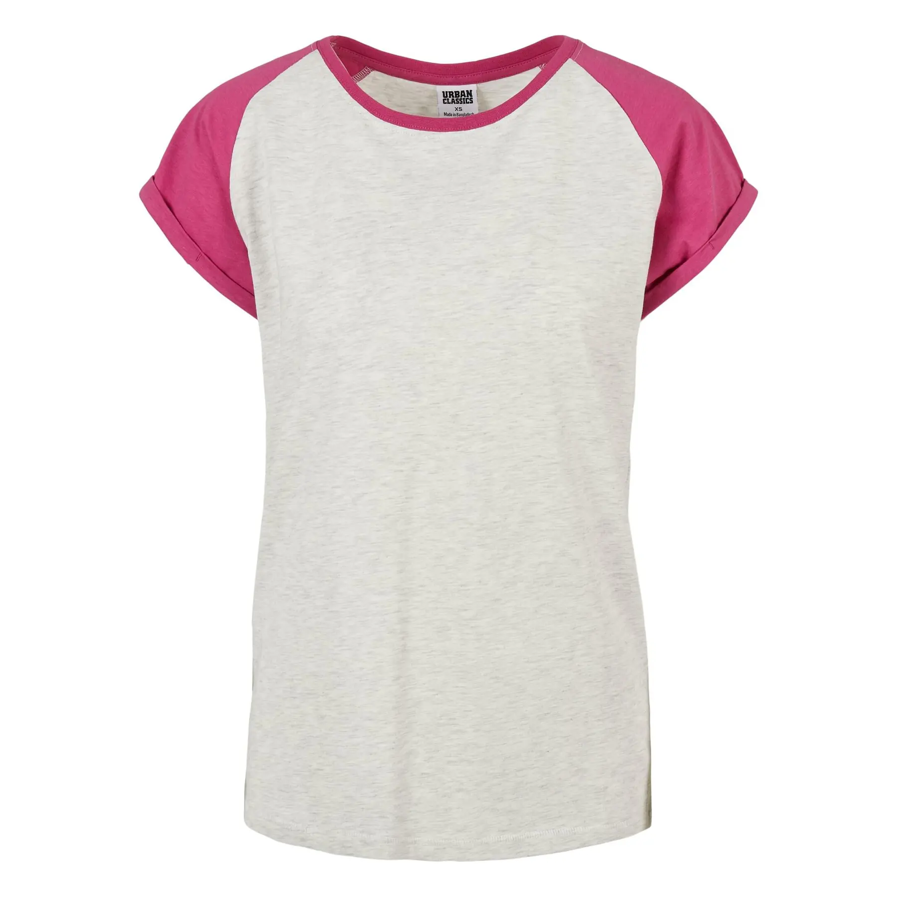 Maglietta da donna Urban Classics Contrast Raglan GT