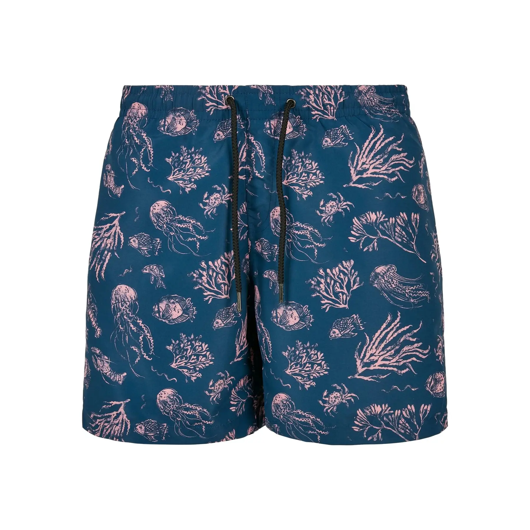 Badeshorts mit Muster Urban Classics