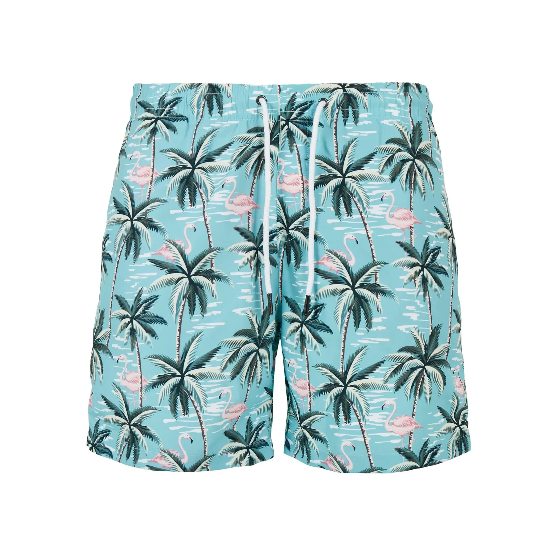 Badeshorts mit Muster Urban Classics