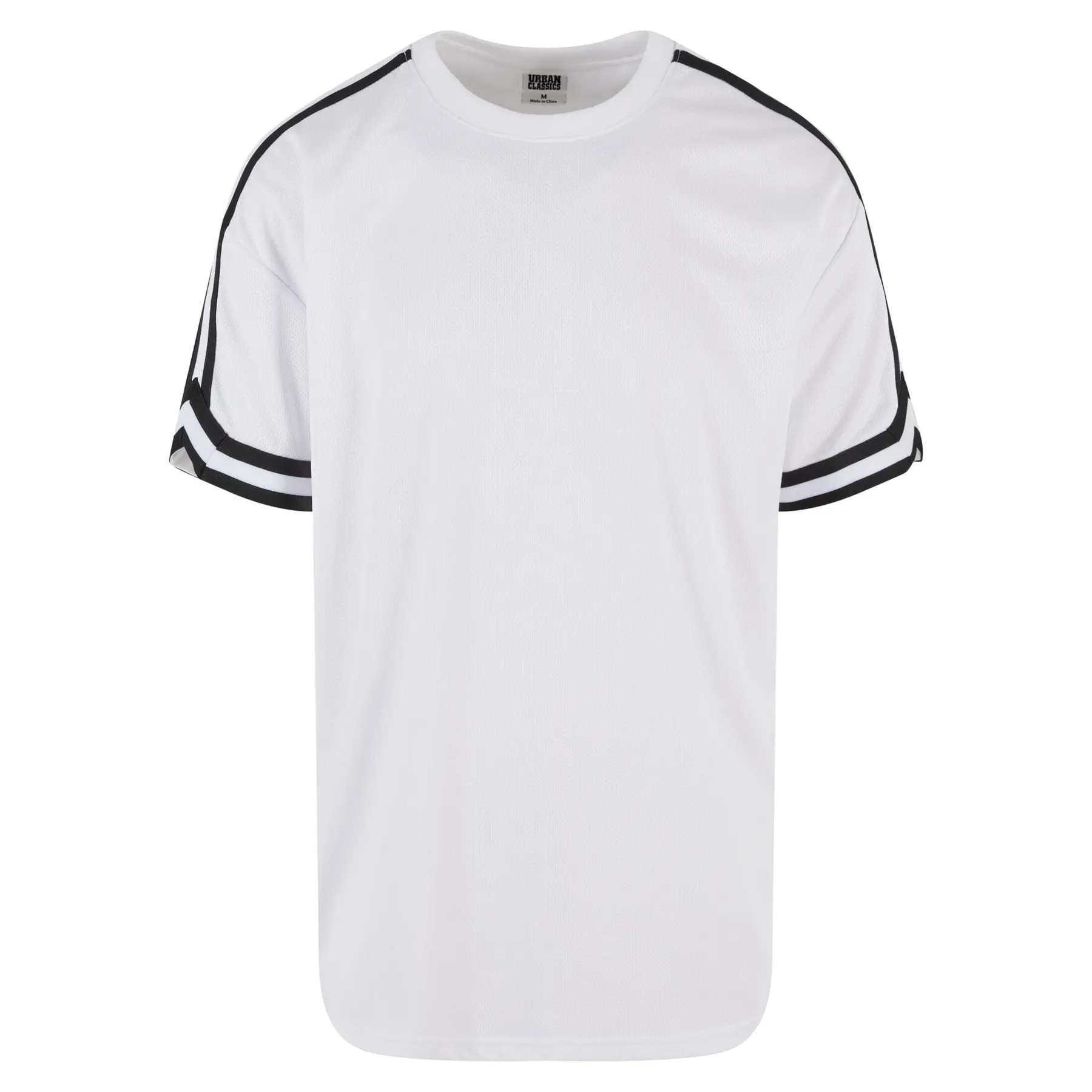 Oversized T-Shirt Urban Classics Stripes Mesh