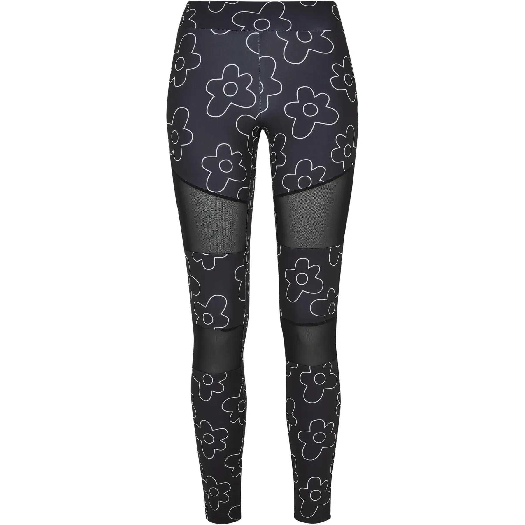 Leggings große Größen Frau Urban Classics Tech Mesh AOP