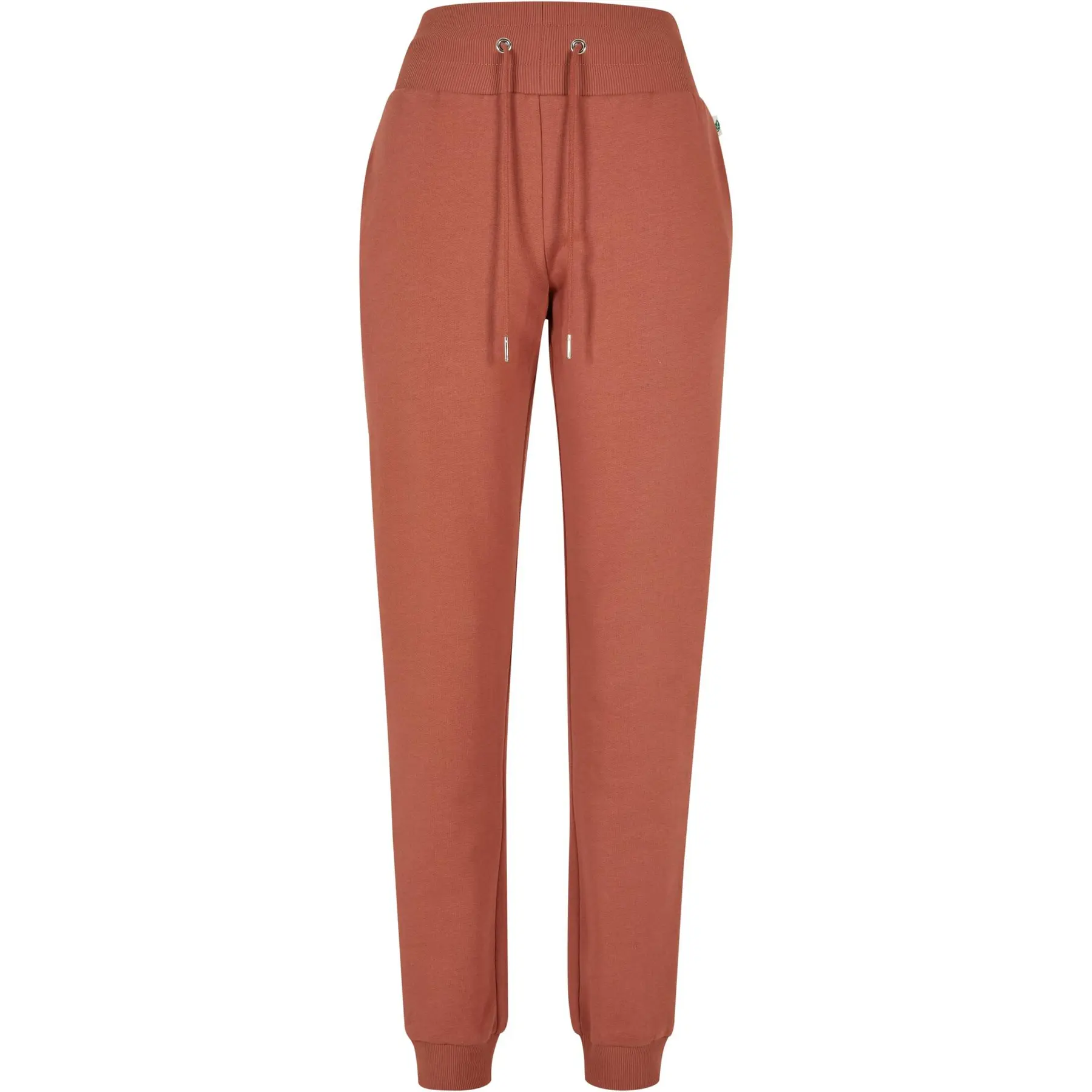 Pantaloni jogger bio a vita alta taglie forti donna Urban Classics