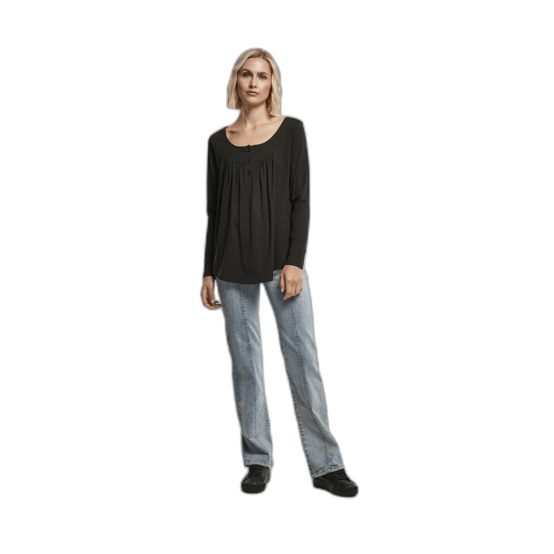 Damenbluse Urban Classics Viscose
