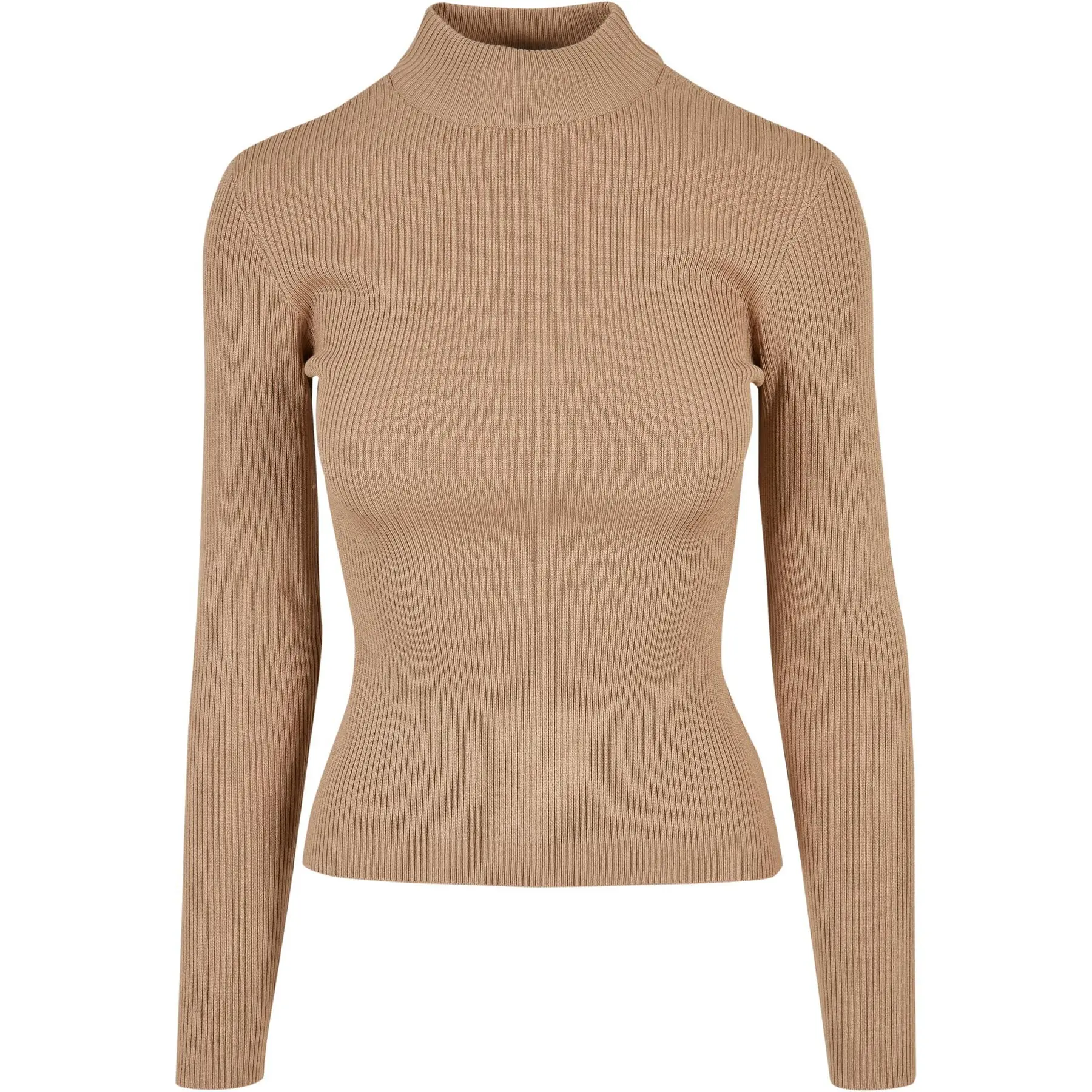 Maglione dolcevita a coste da donna Urban Classics