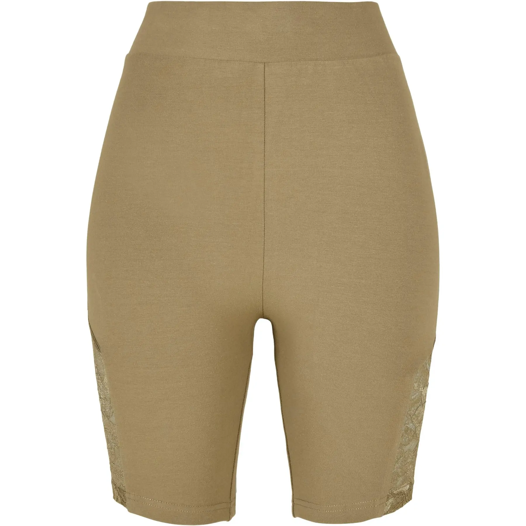 Ciclisti a vita alta da donna Urban Classics Lace Inset