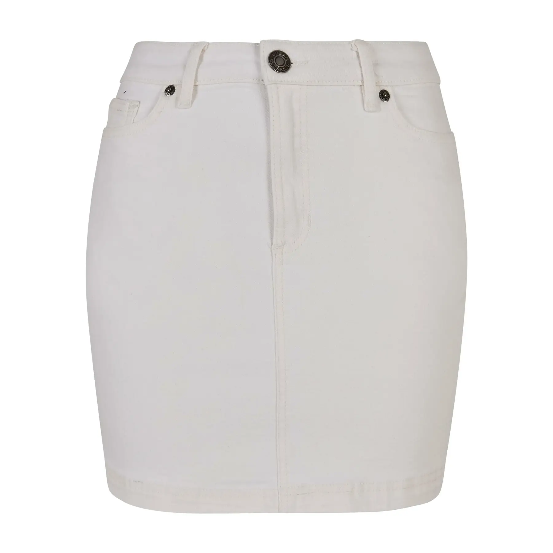 Minirock aus Jeansstoff Frau Urban Classics Organic Stretch GT