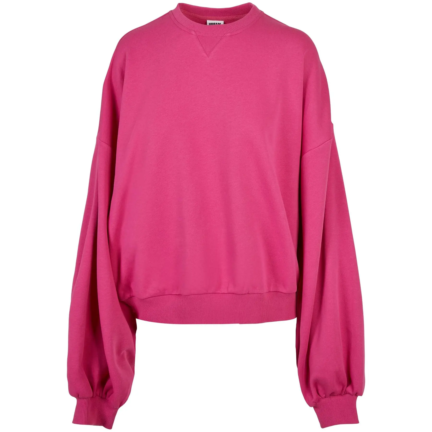 Sweatshirt Frau Urban Classics Oversized Triangle Crew Neck