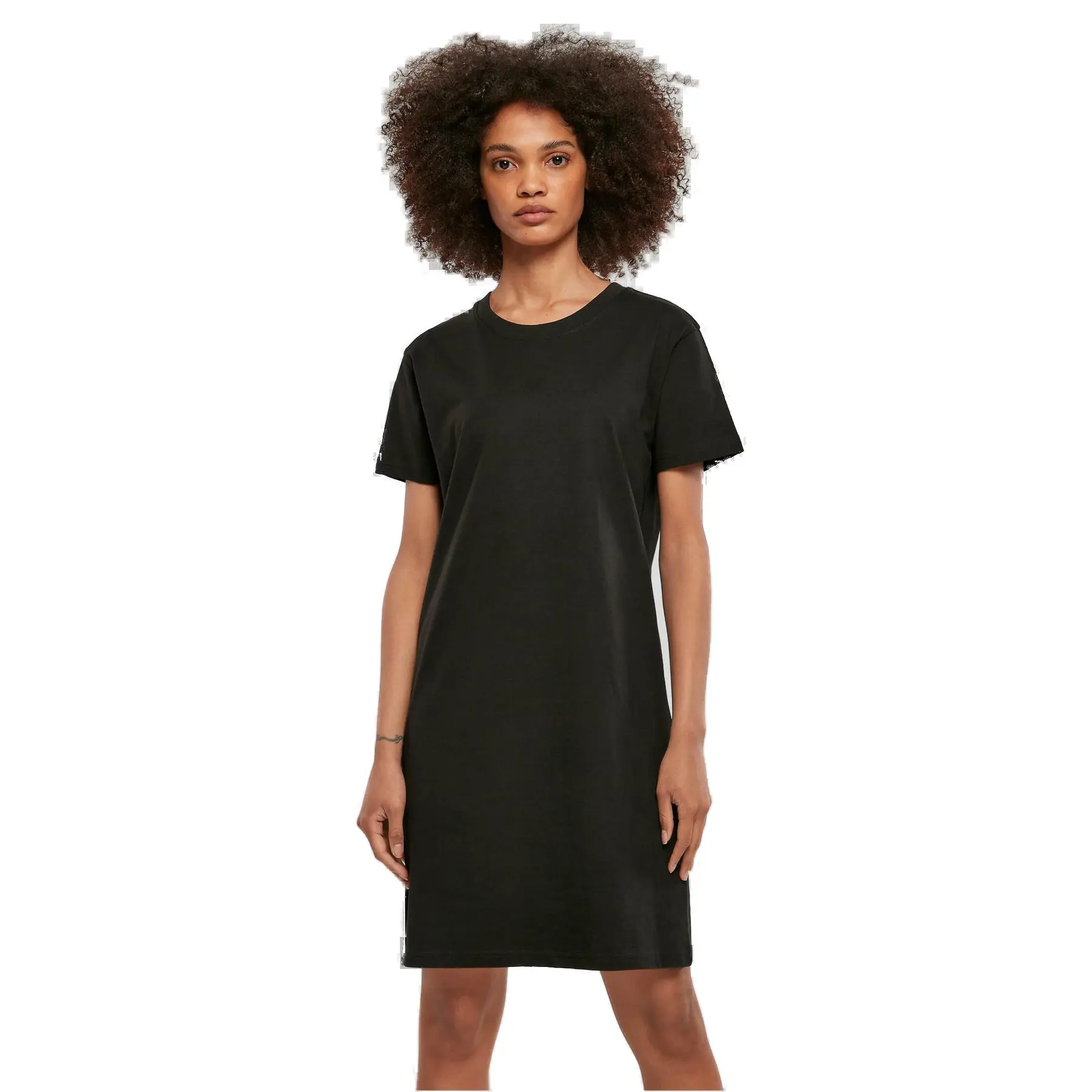 T-Shirt-Kleid aus recycelter Baumwolle Frau Urban Classics Boxy