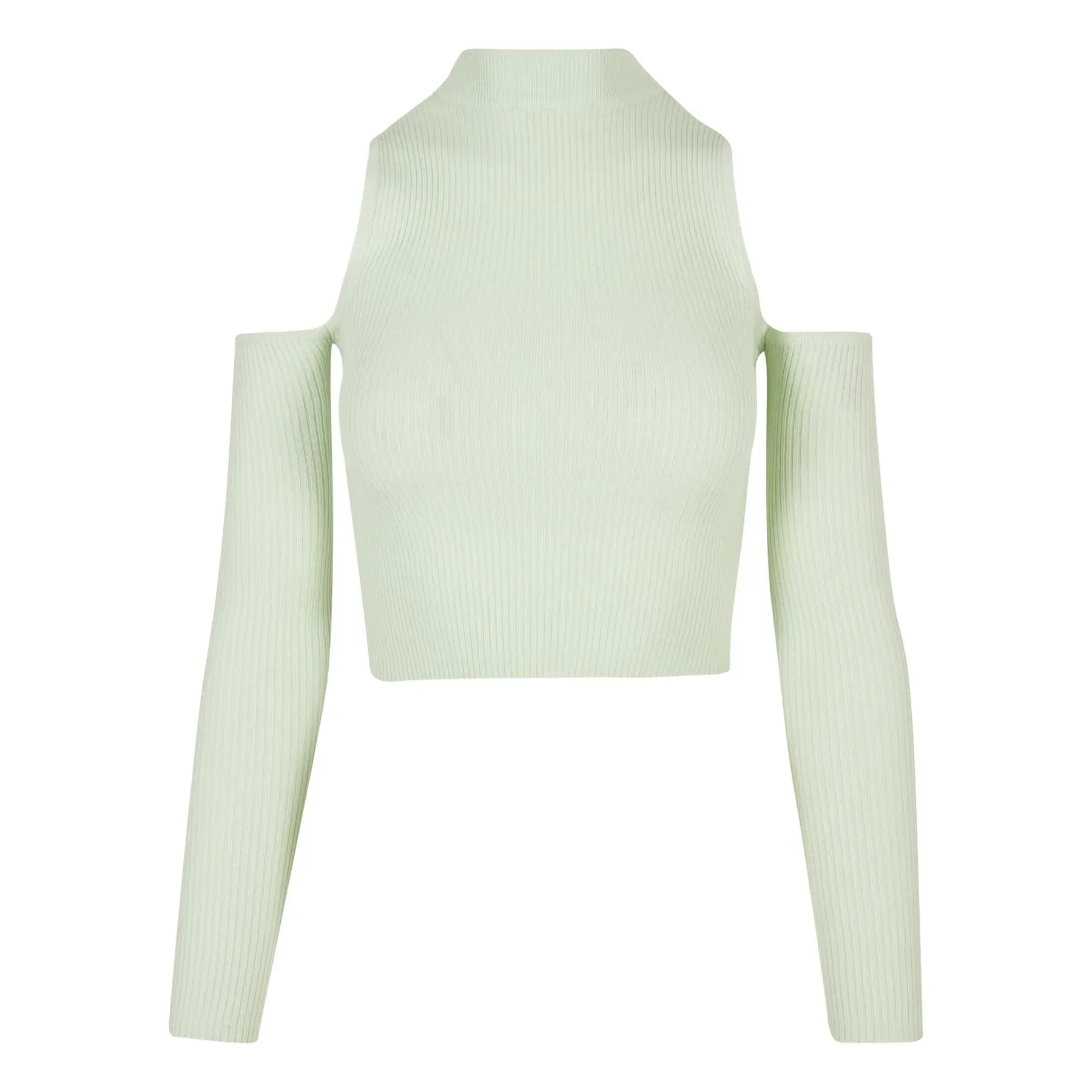 Women's long-sleeved rib knit T-shirt Urban Classics GT