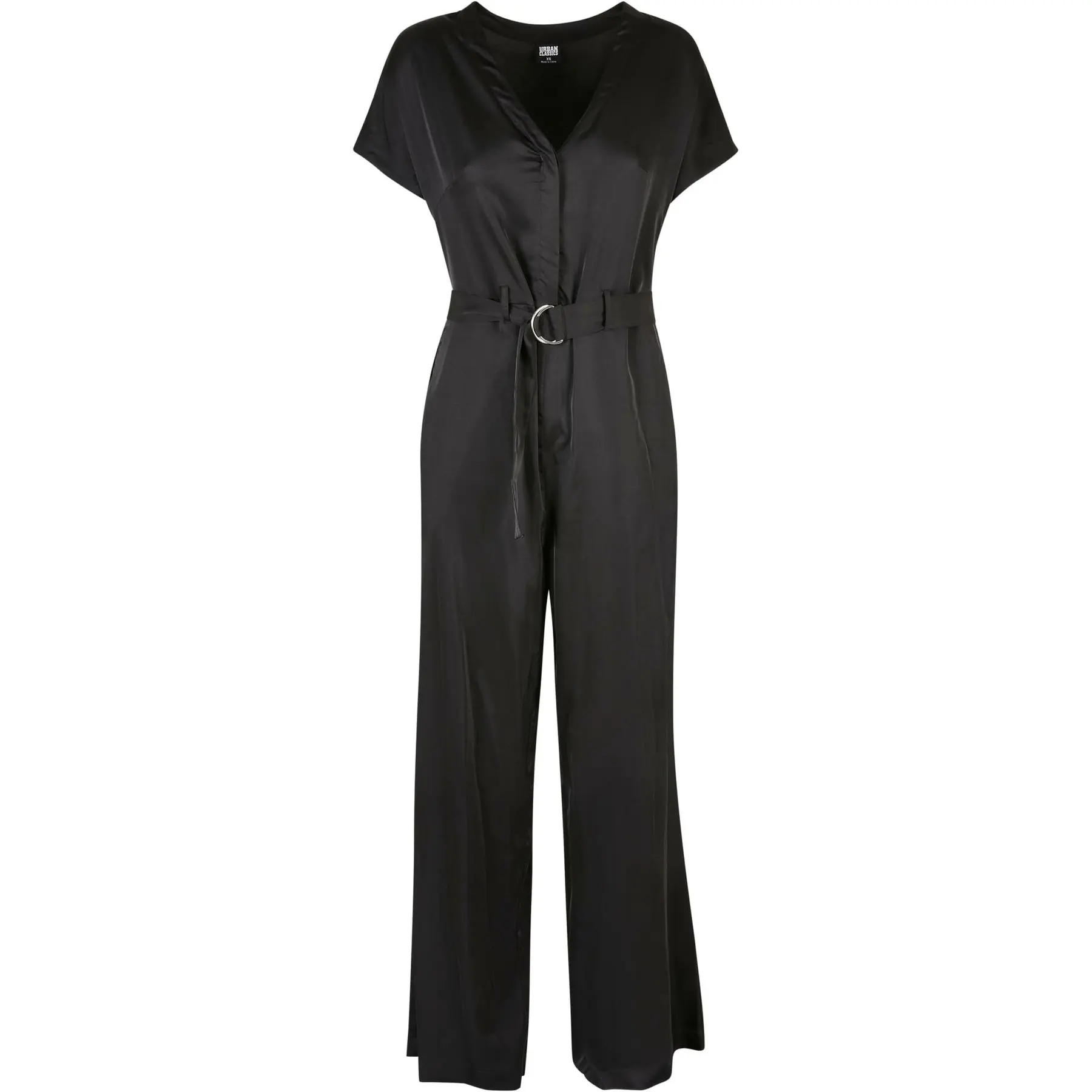 Jumpsuit mit Gürtel Frau Urban Classics Satin