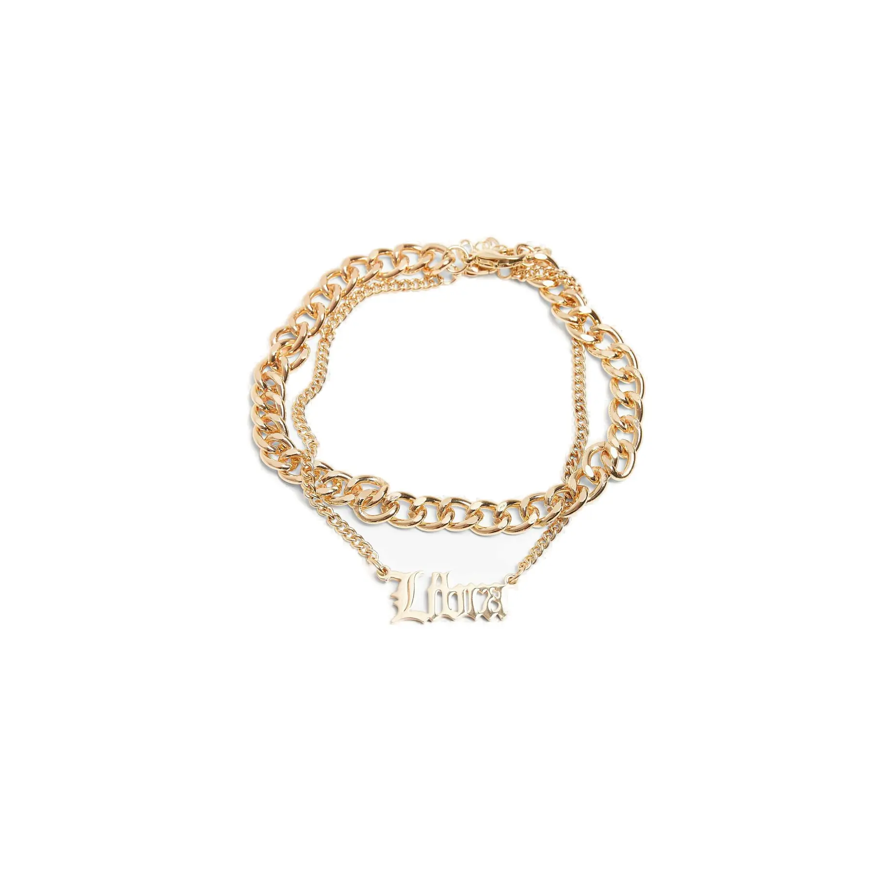 Urban Classics Unisex Gold Knöchelbandage Zodiac Libra
