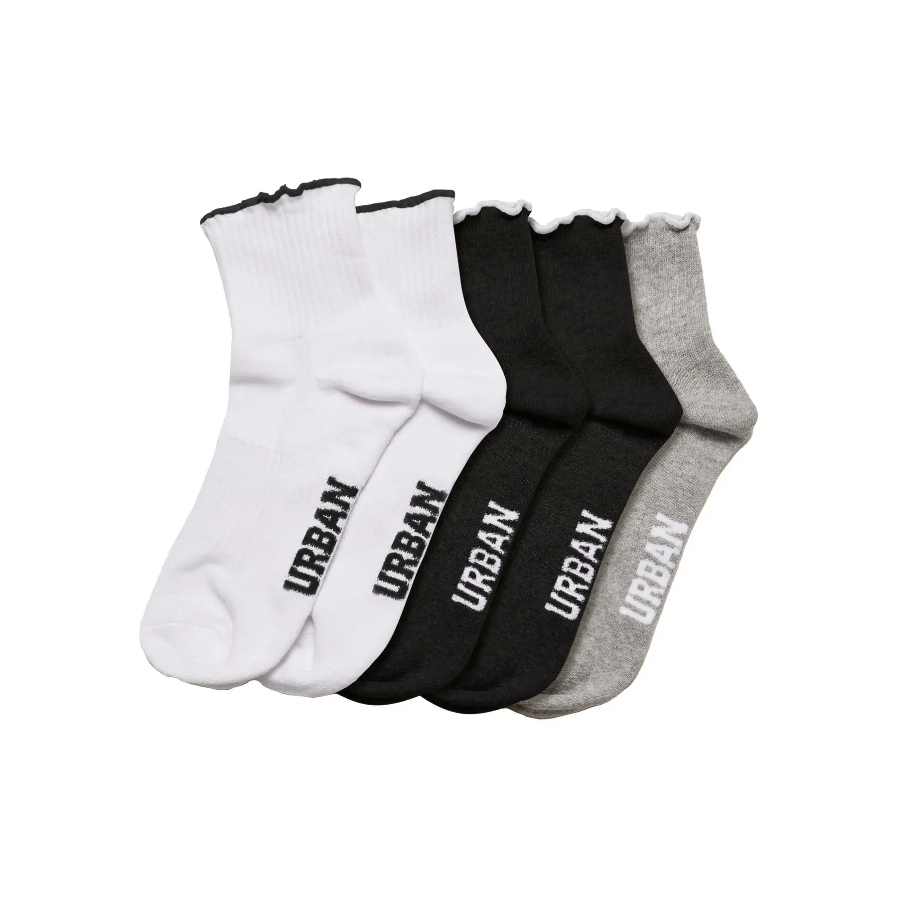 Paar Socken Frau Urban Classics Small Edge (x4)