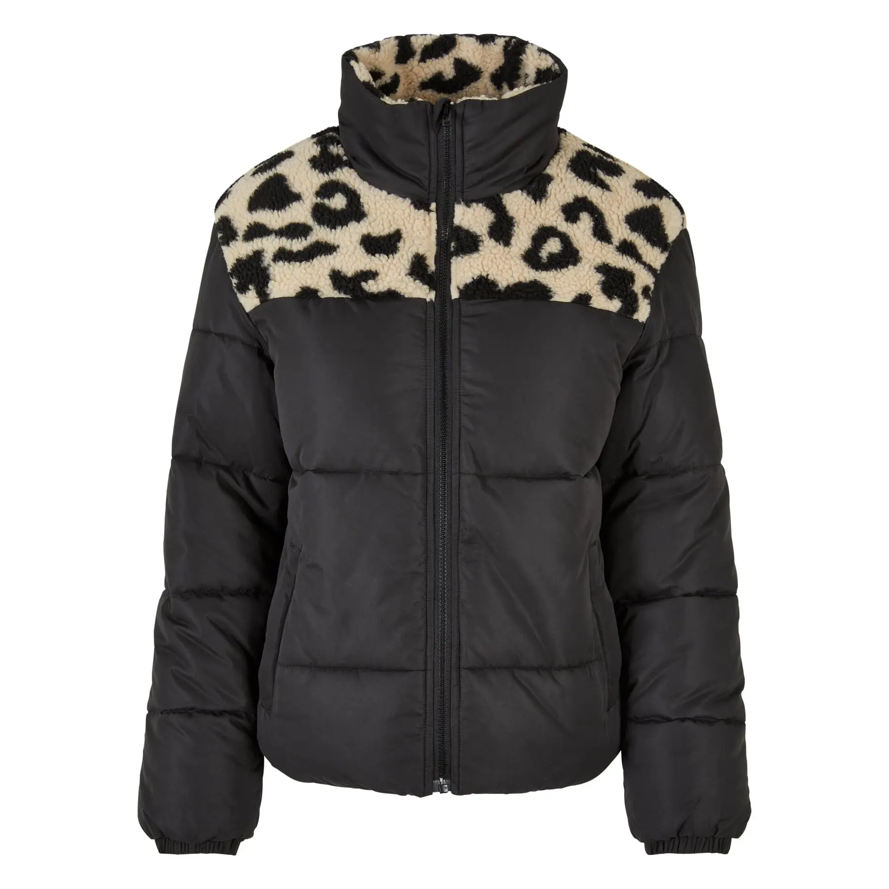 Sherpa-Daunenjacke gemischt Damen Urban Classics AOP Sherpa