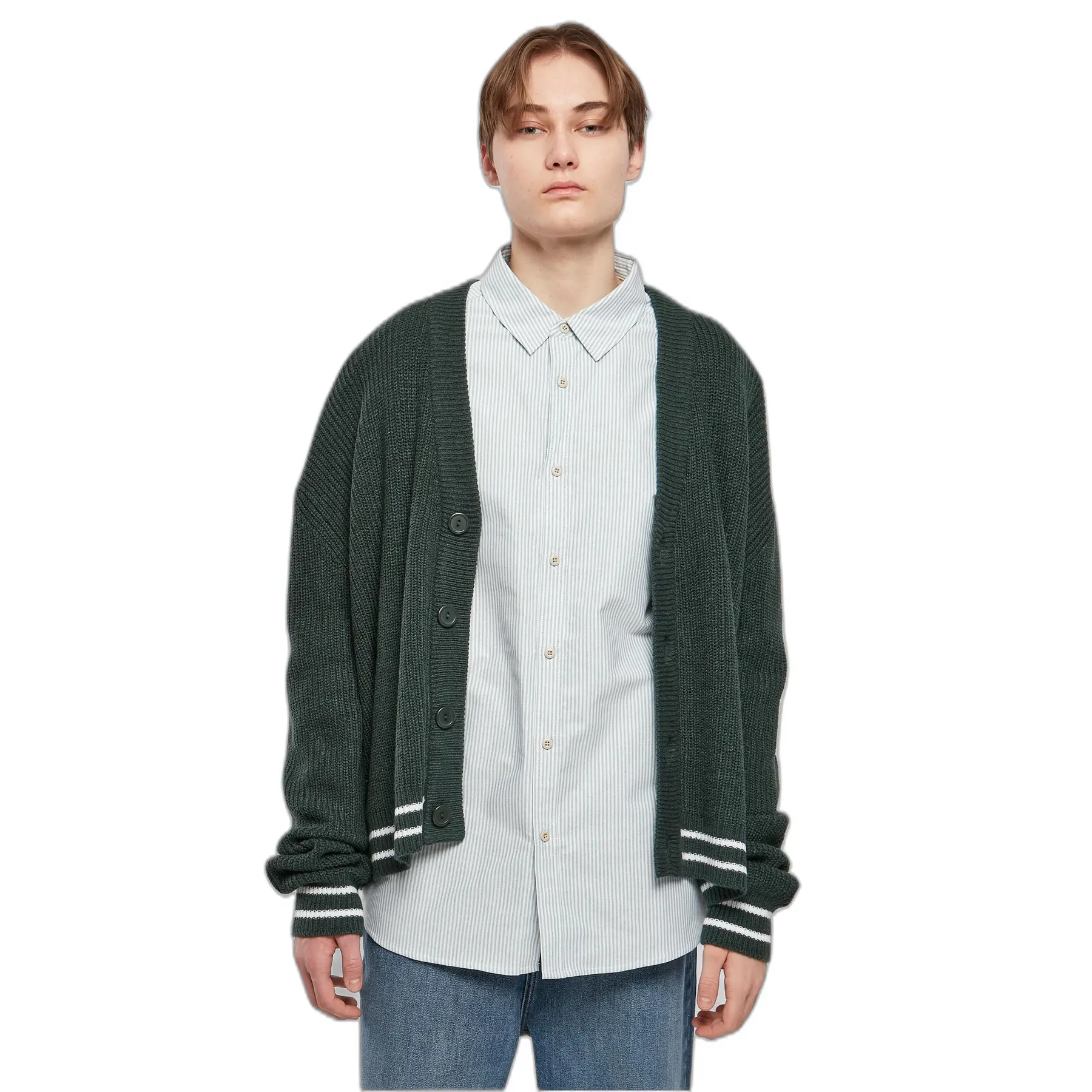 Strickjacke Urban Classics Sporty Boxy GT
