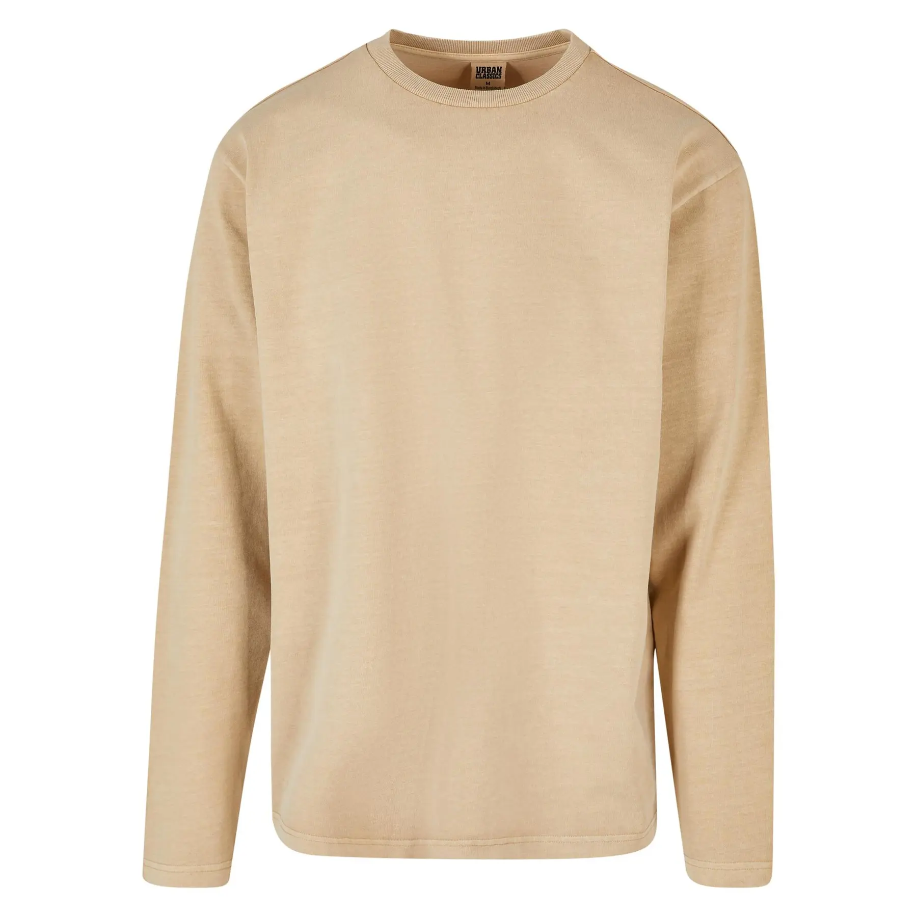 Übergroßes T-Shirt langarm Urban Classics Heavy Garment Dye
