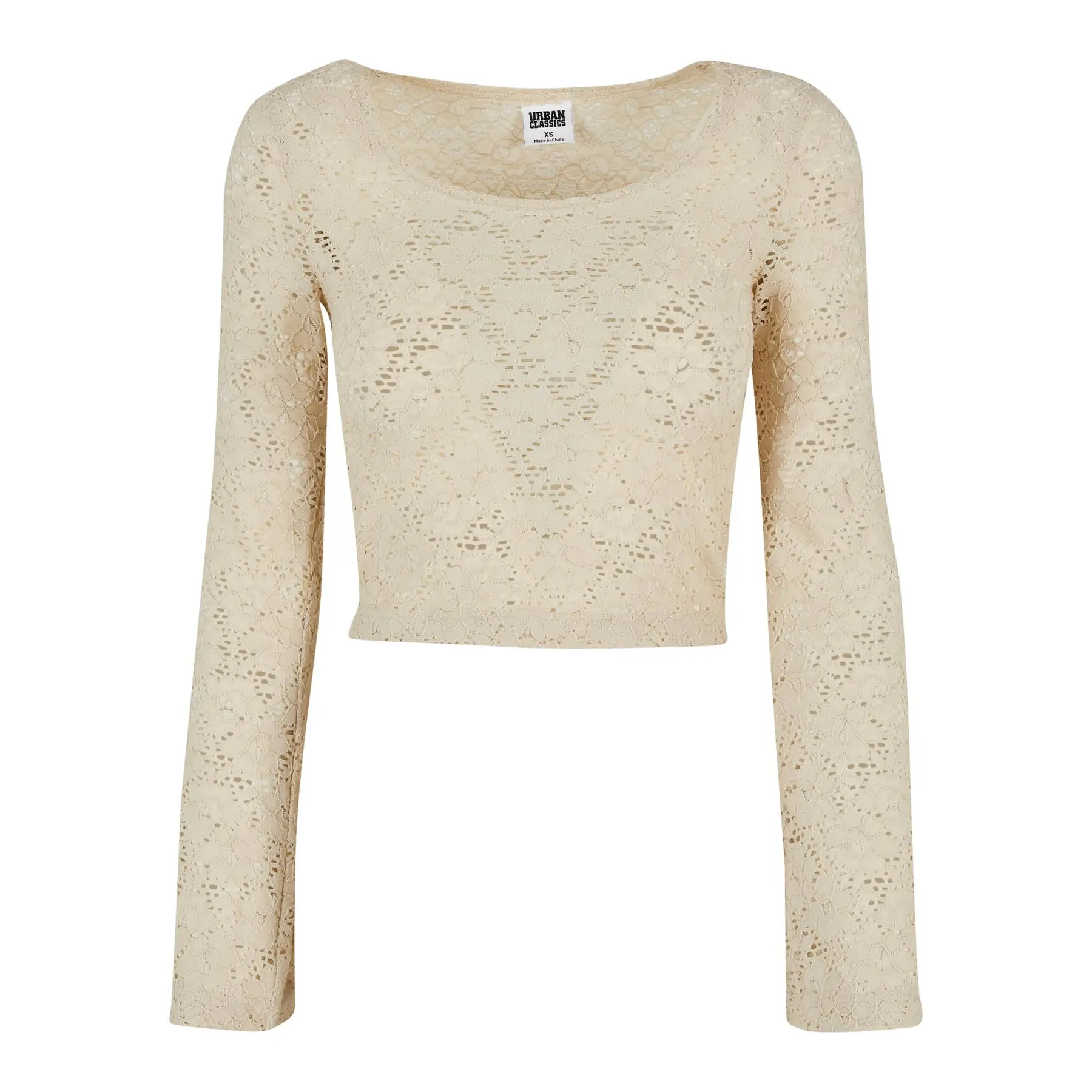 Blouse lace long sleeves large sizes woman Urban Classics