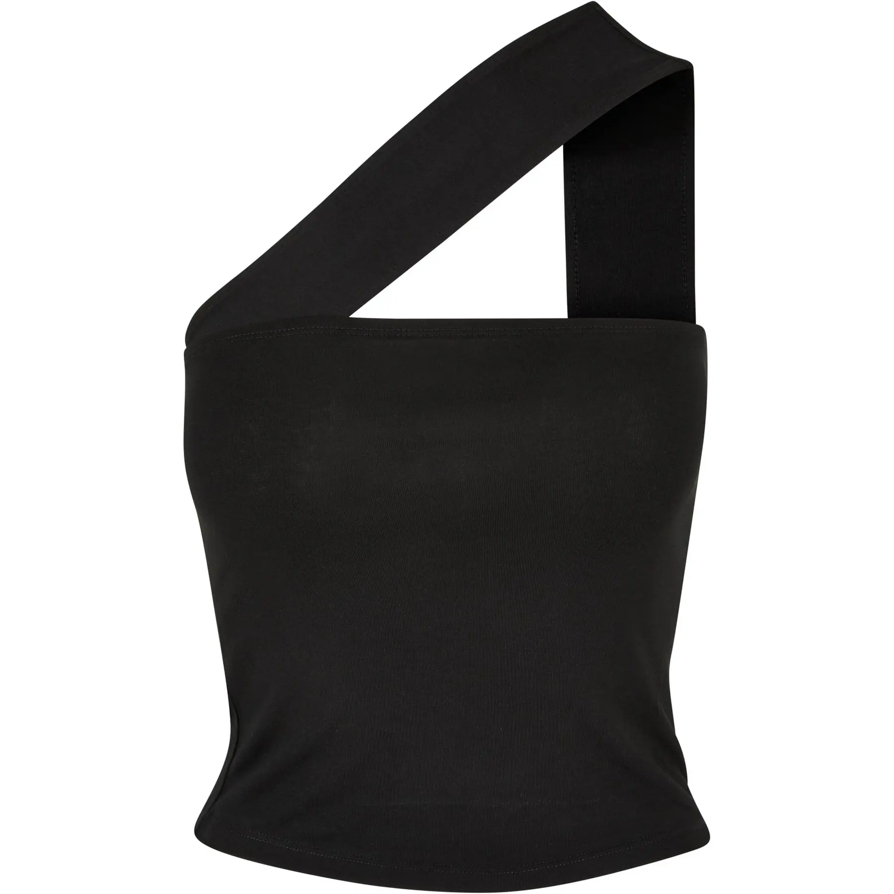 Urban Classics - One Strap Mouwloze top - S - Zwart