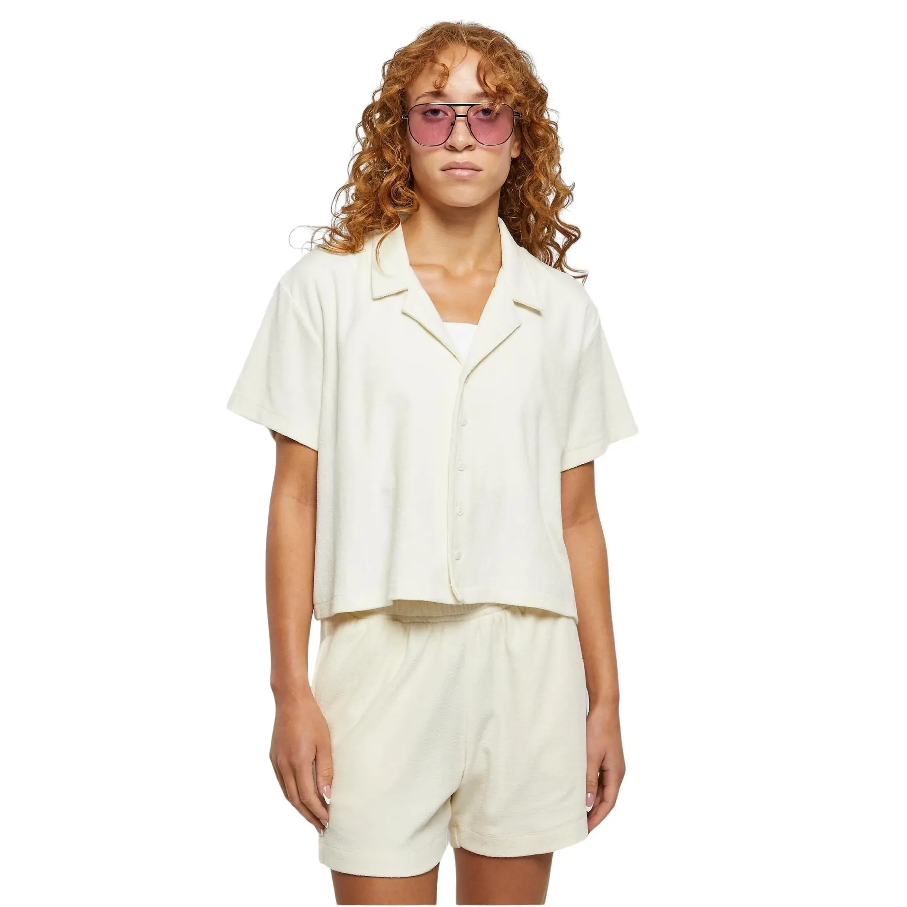 Damenhemd Urban Classics Towel Resort