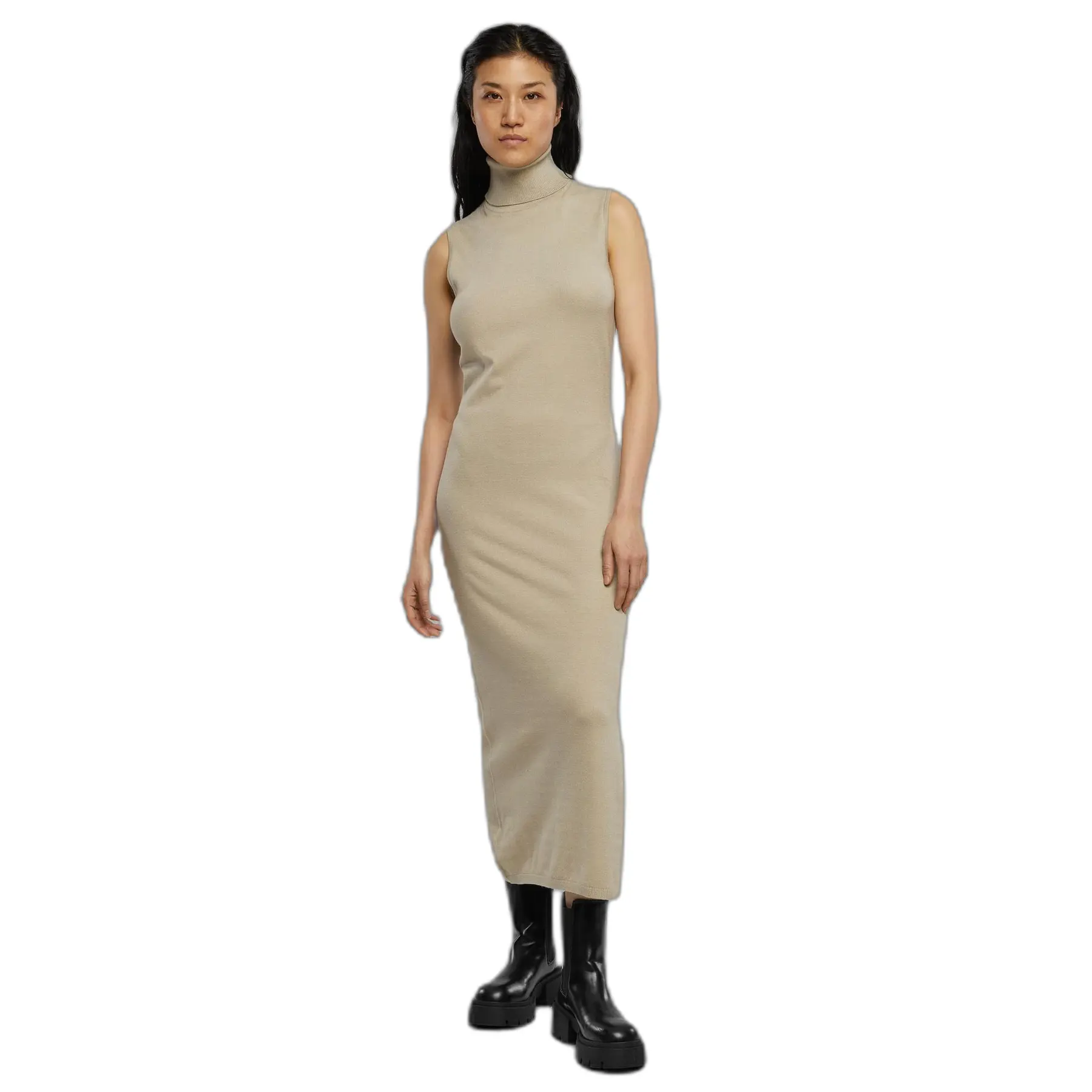 Abito con collo alto donna Urban Classics