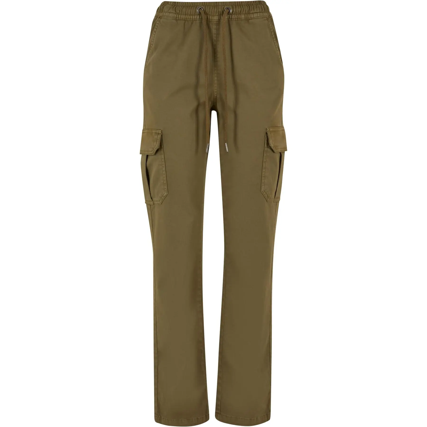 Pantaloni cargo a vita alta da donna Urban Classics Twill