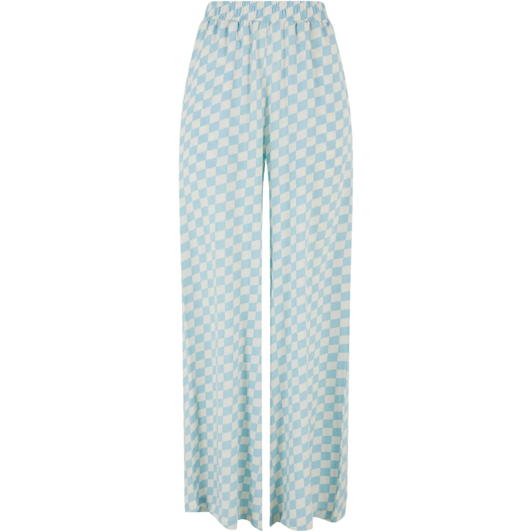 Urban Classics - Viscose Resort Wijde broek - XS - Blauw