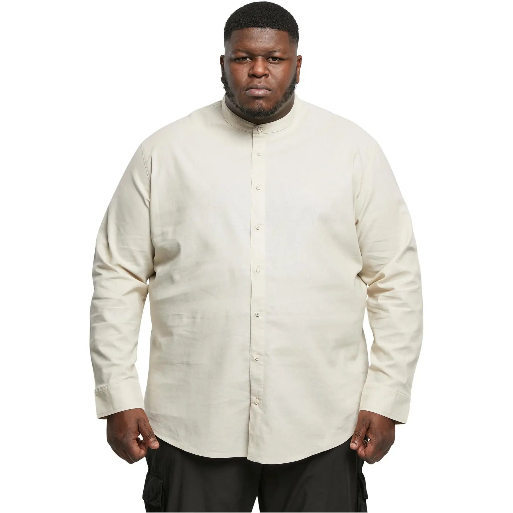 Camicia coreana in cotone