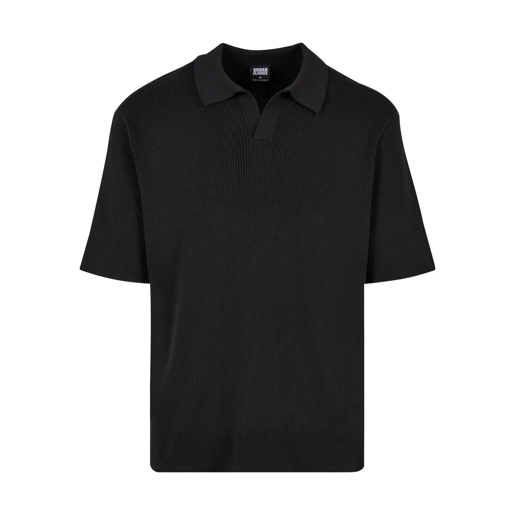 Geripptes Oversize-Poloshirt Urban Classics